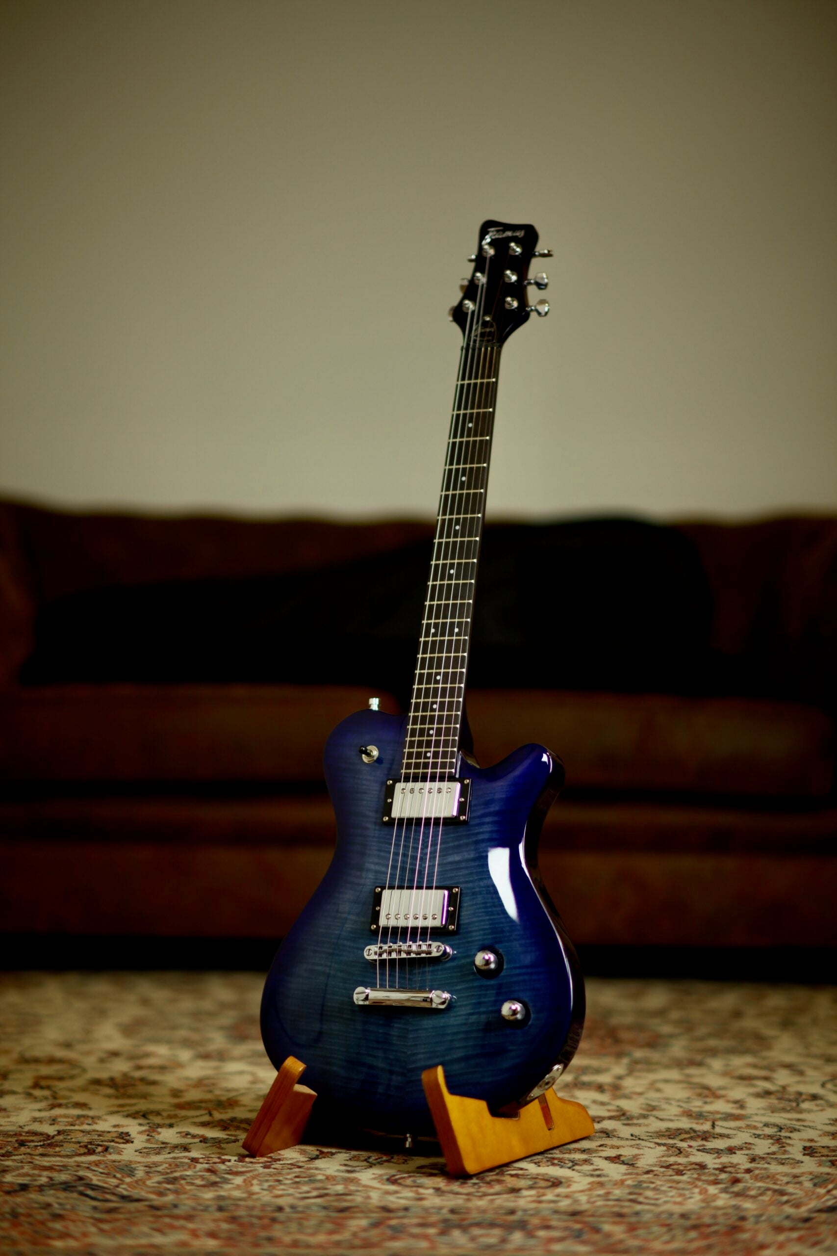 希少！Framus Dシリーズ Panthera Supreme　フラマス Framus D-Series Panthera Supreme | Ocean Blue Burst
