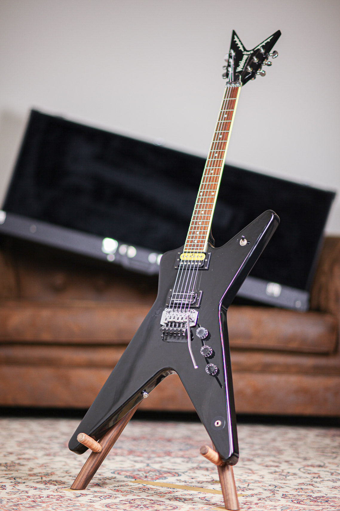 Washburn ワッシュバーン DIME-333 エレキギター Washburn Dimebag Darrell 333 Blackjack | Black – GitaarBarbaar B.V.