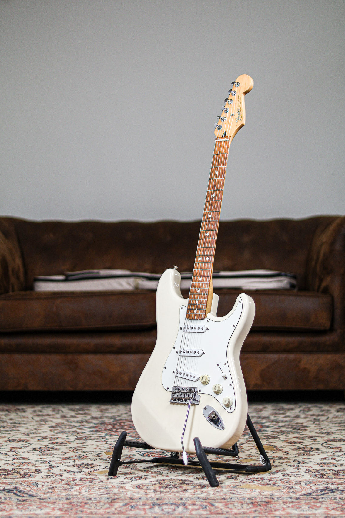 Fender Mexico Stratocaster 1998 ホワイト Fender Standard Stratocaster 1998 RW | Olympic White