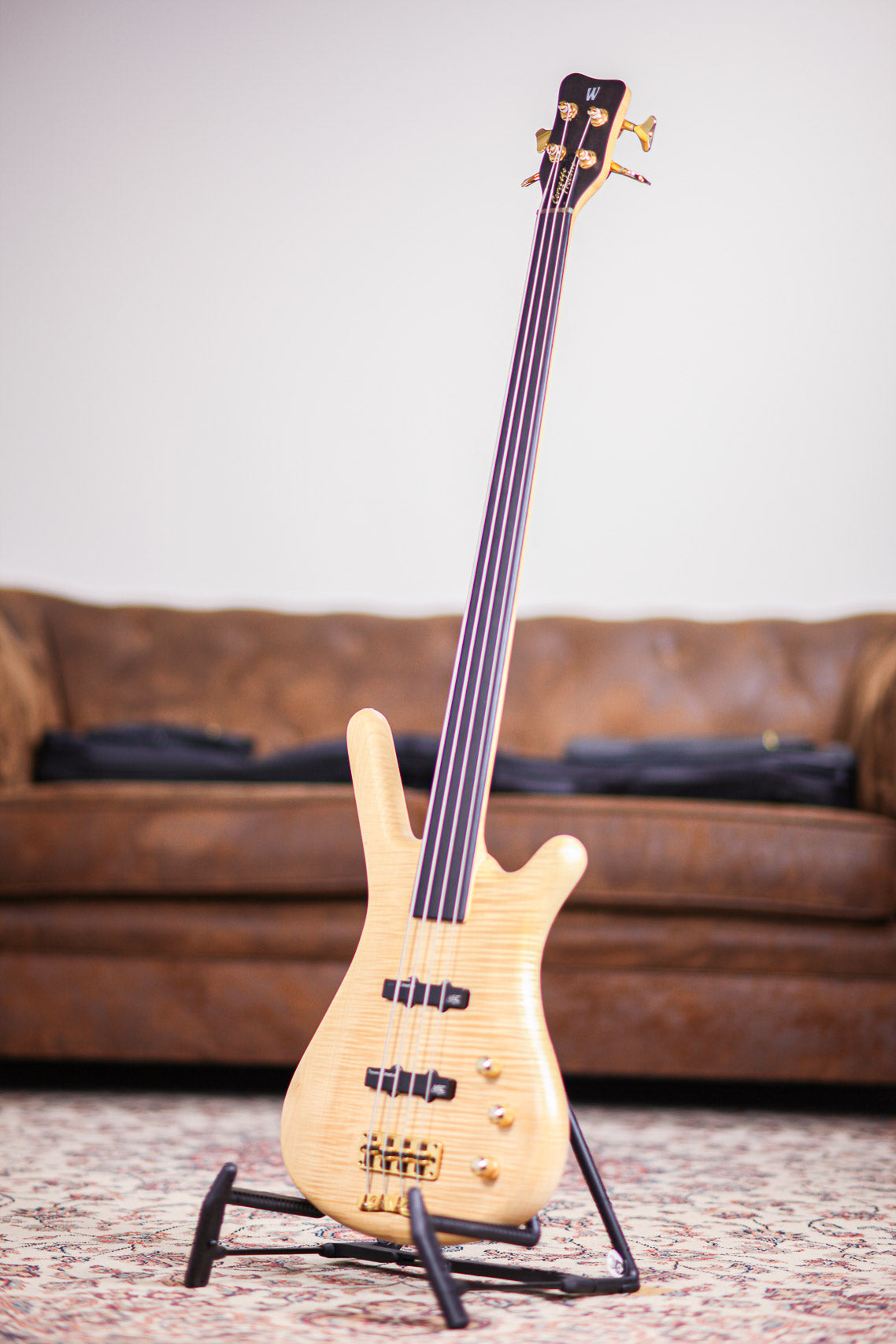 Warwick Corvette Proline Fretless 1994 | Naturel – GitaarBarbaar B.V.