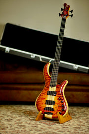 Mayones Patriot 4 Custom Aguilar AAAA | Quilted Maple