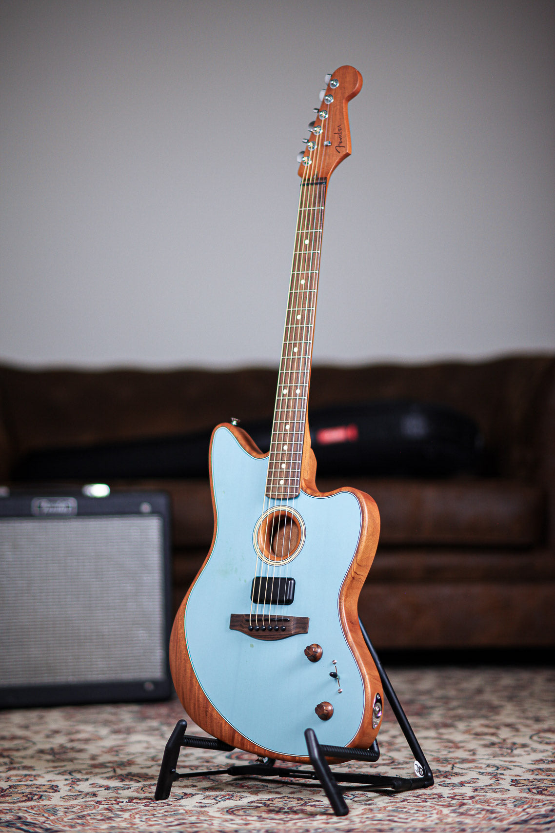 Fender Acoustasonic Player Jazzmaster | Ice Blue