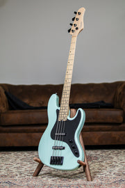 Schecter J-4 Diamond Series | Sea Foam Green