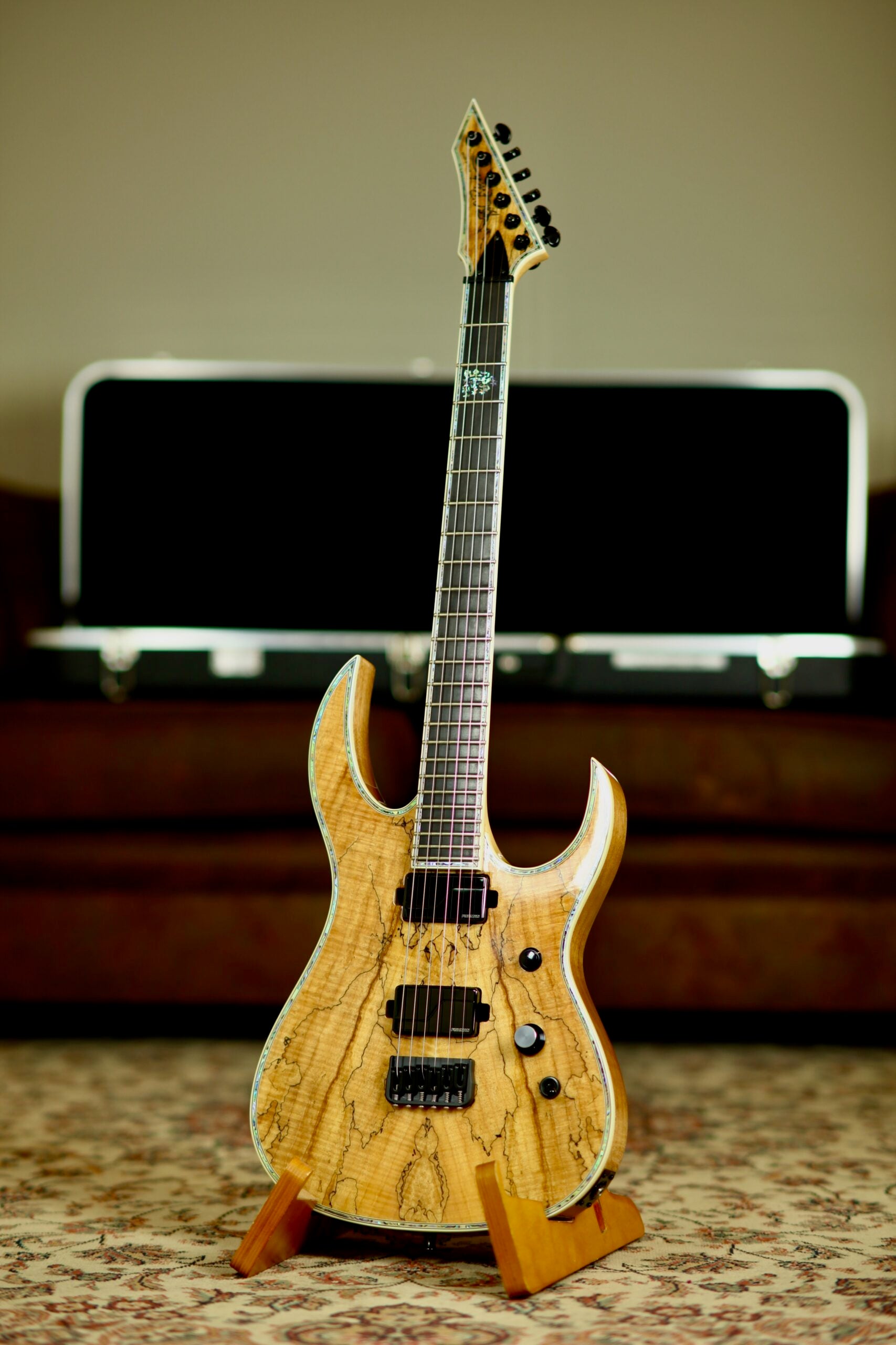 BC Rich Shredzilla Prophecy Exotic | Transparent
