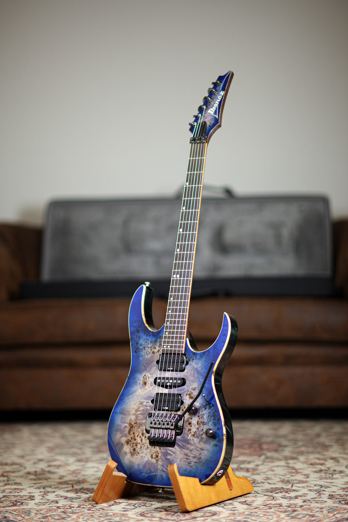 Ibanez RG1070PBZ Premium 2018 | Cerulean Blue Burst