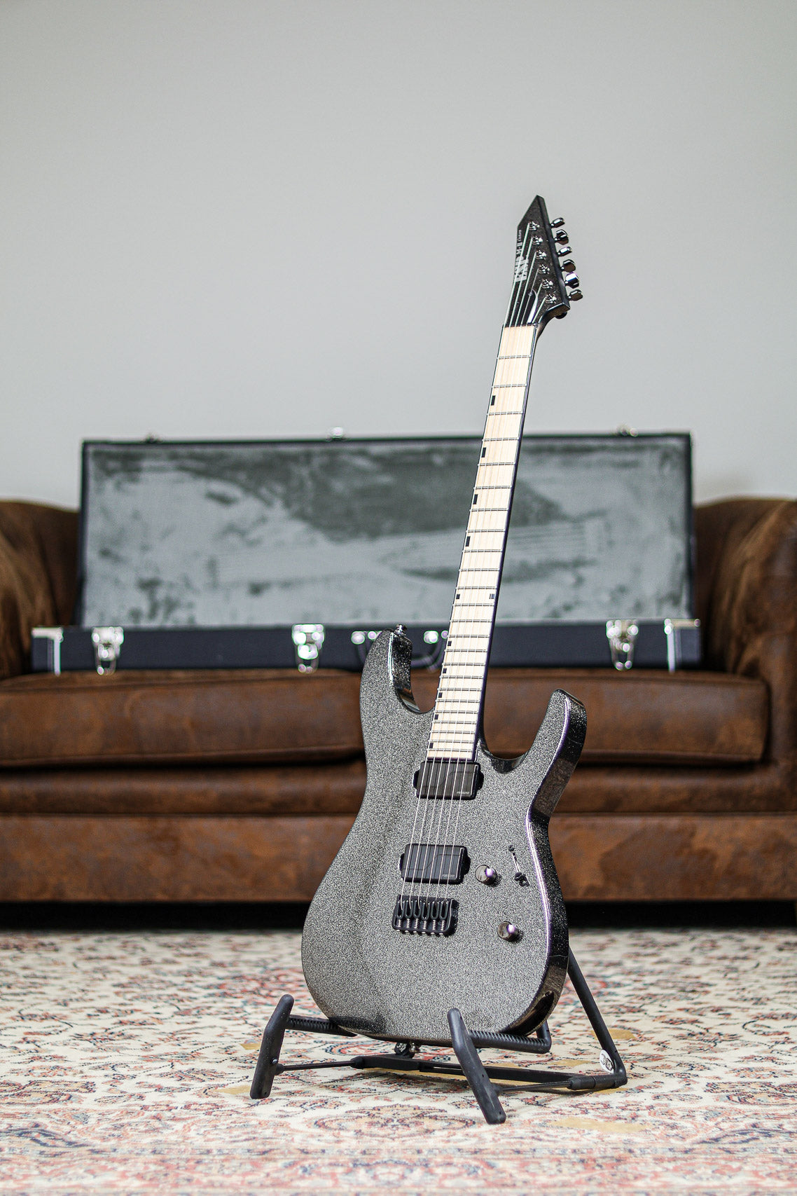 ESP Original M-2 CTM NT Titan | Metal Black Sparkle