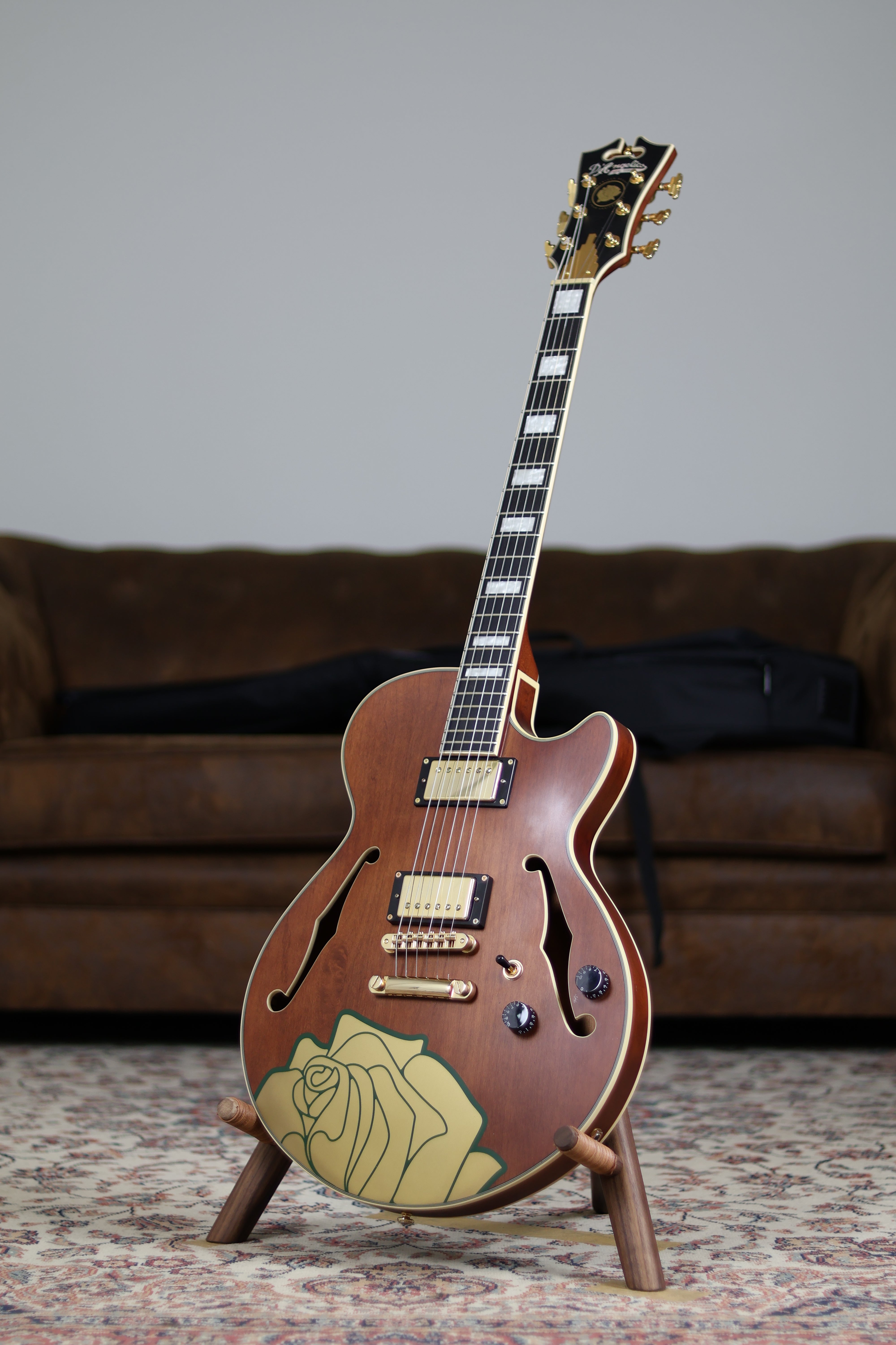 D'Angelico Premier Grateful Dead SS | Walnut