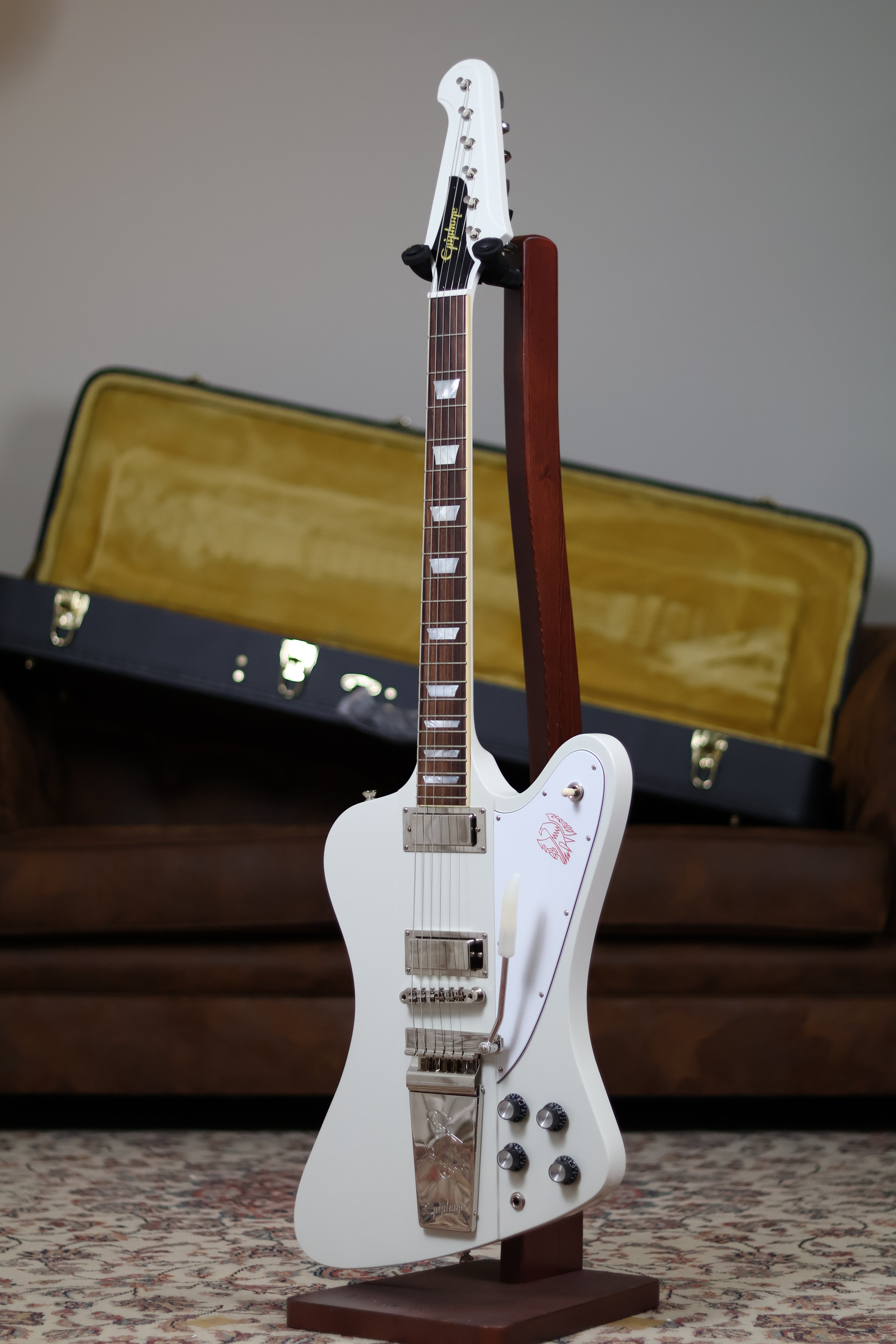 Epiphone 1963 Firebird V Reissue | Polaris White
