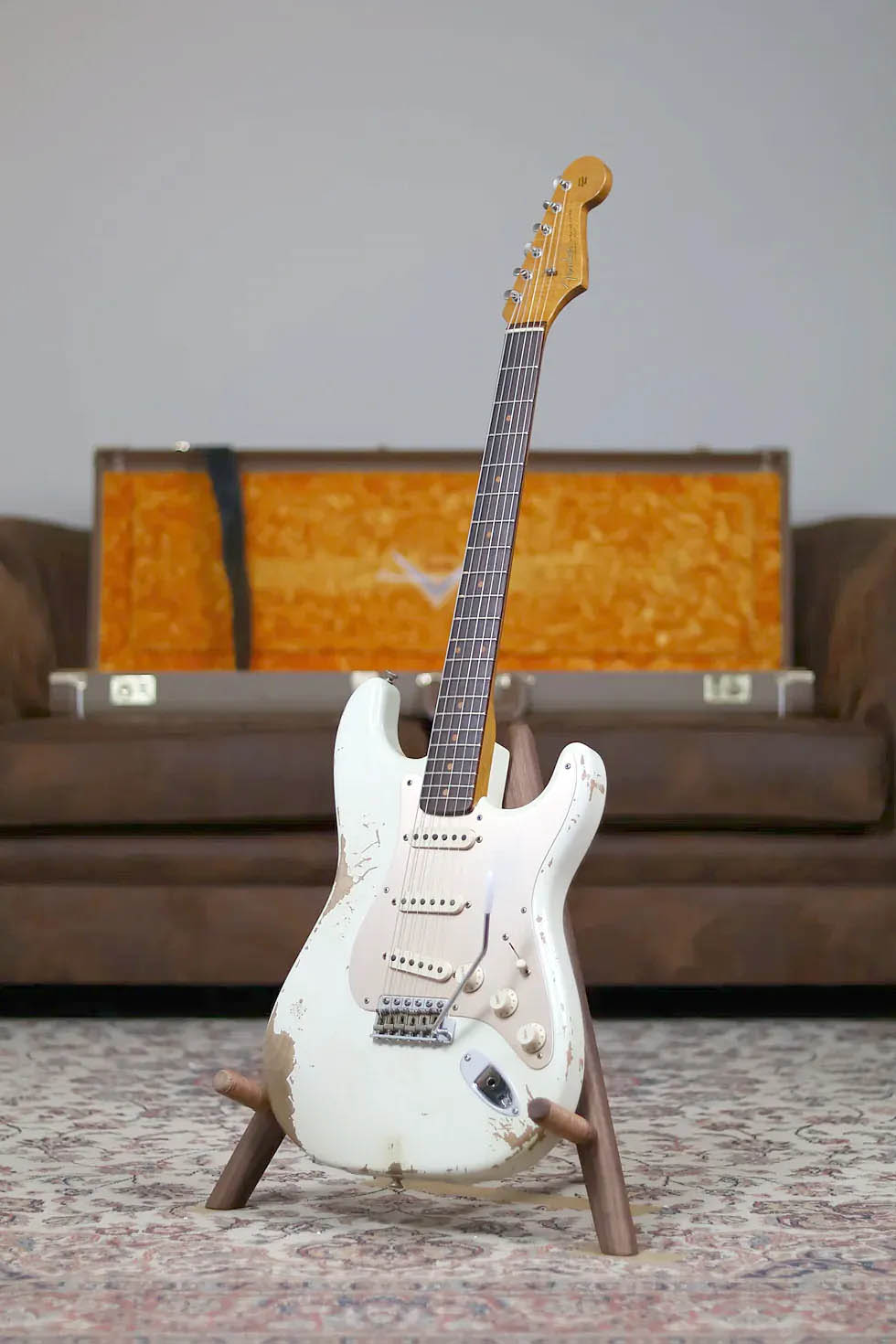 Fender Custom Shop '59 Stratocaster Heavy Relic | White