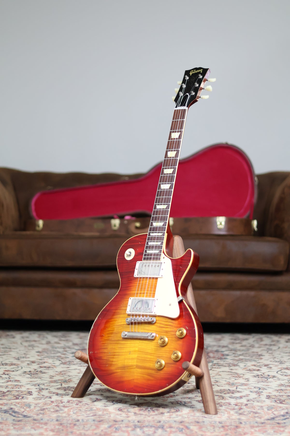 Gibson Les Paul CS Murphy Lab R9 | Slow Iced Tea Fade