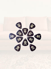 GitaarBarbaar Viking Grip Picks 12-Pack Normal & Heavy