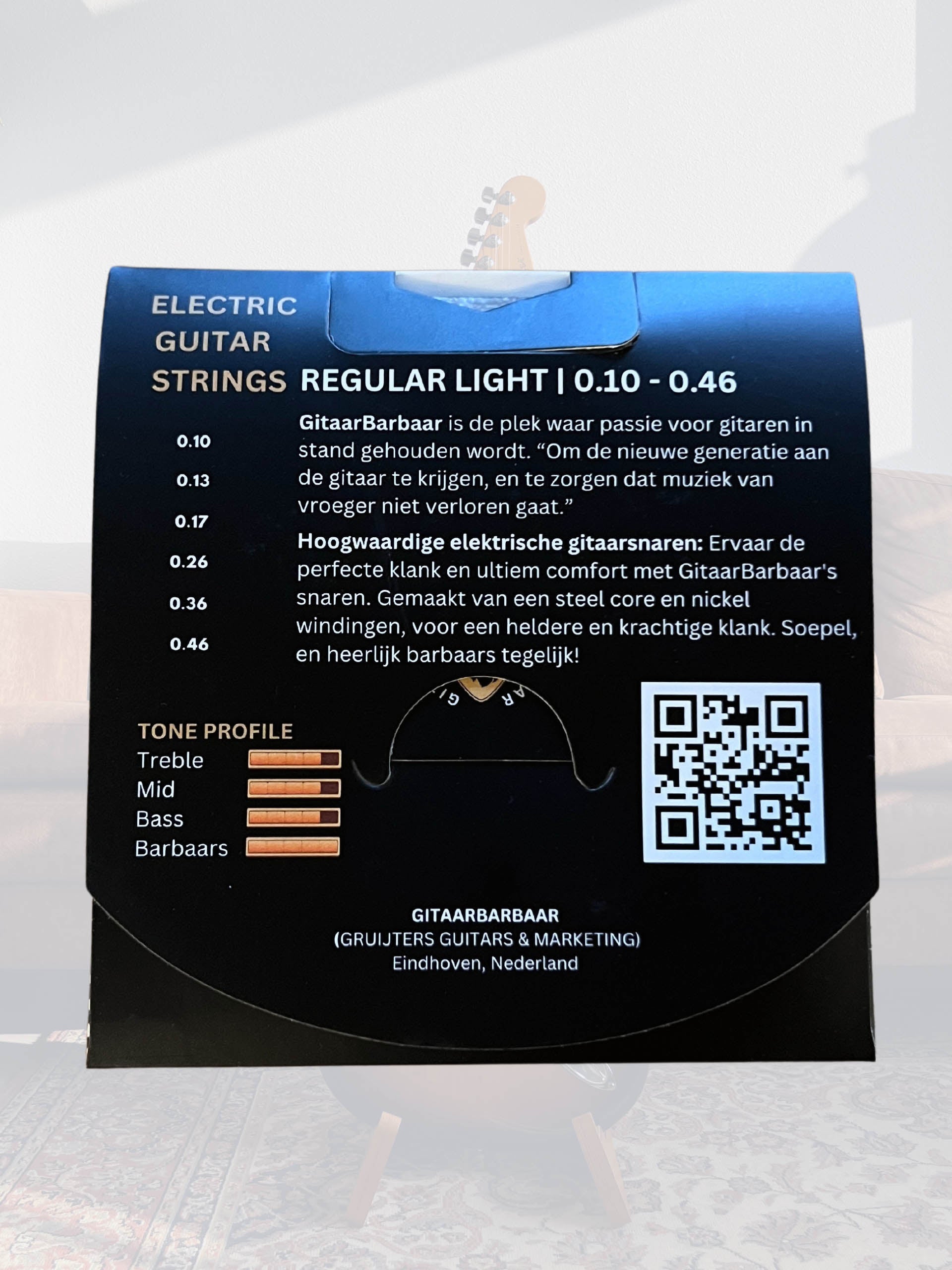 GitaarBarbaar Elektrische Gitaarsnaren Regular Light (10-46)