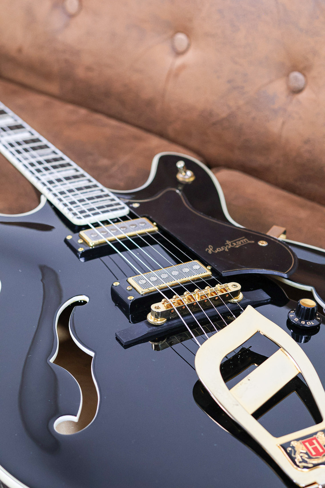 Hagstrom Viking II '67 | Black Gloss