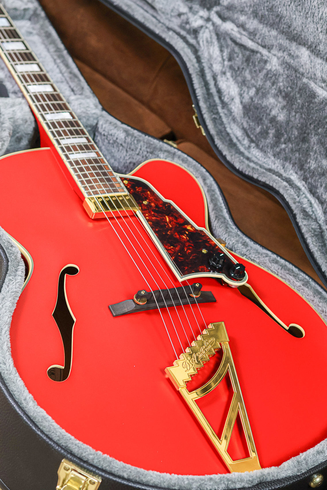 D'Angelico Deluxe EXL-1 Korea | Matte Red
