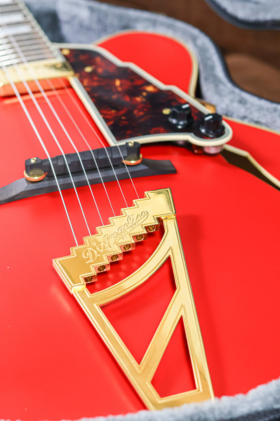 D'Angelico Deluxe EXL-1 Korea | Matte Red