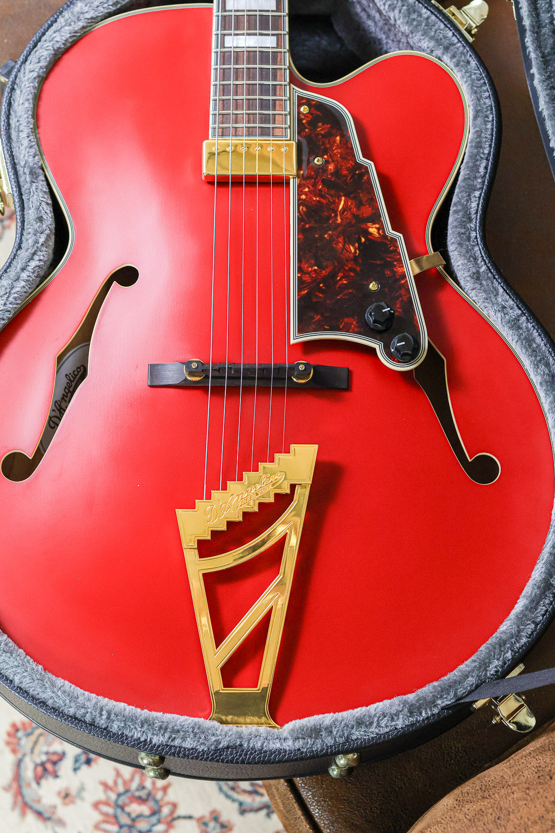 D'Angelico Deluxe EXL-1 Korea | Matte Red
