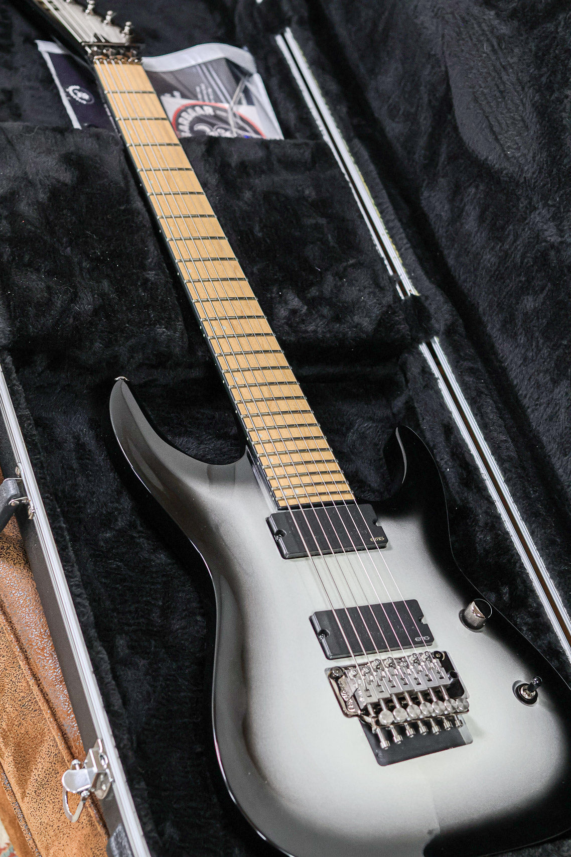 ESP LTD BUZ-7 McGrath | Snow White Sunburst