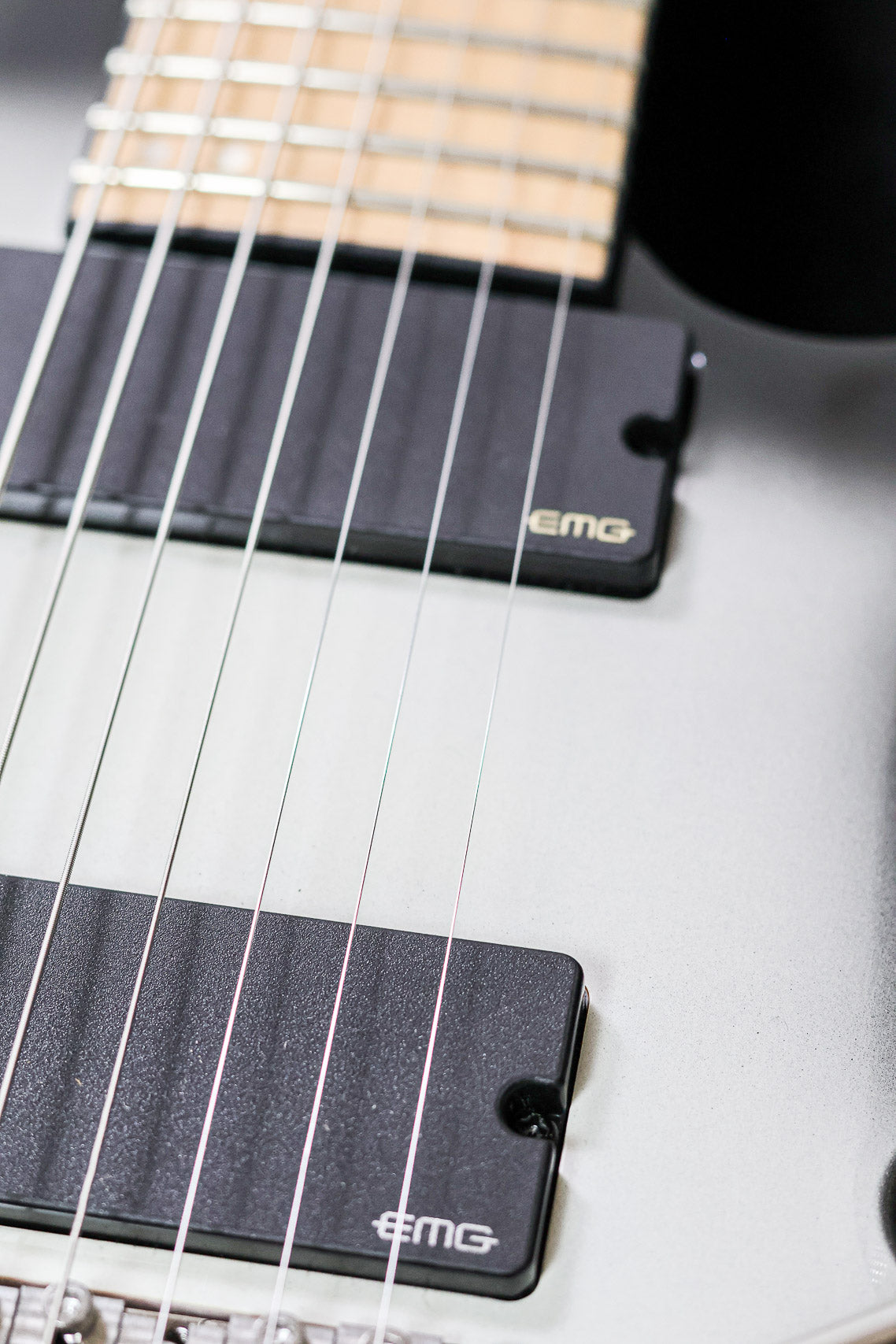 ESP LTD BUZ-7 McGrath | Snow White Sunburst