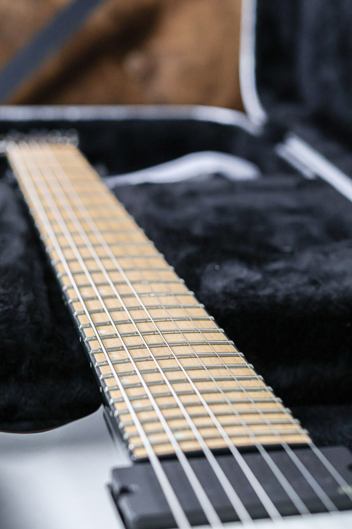 ESP LTD BUZ-7 McGrath | Snow White Sunburst