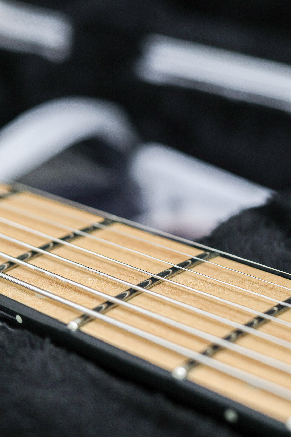 ESP LTD BUZ-7 McGrath | Snow White Sunburst