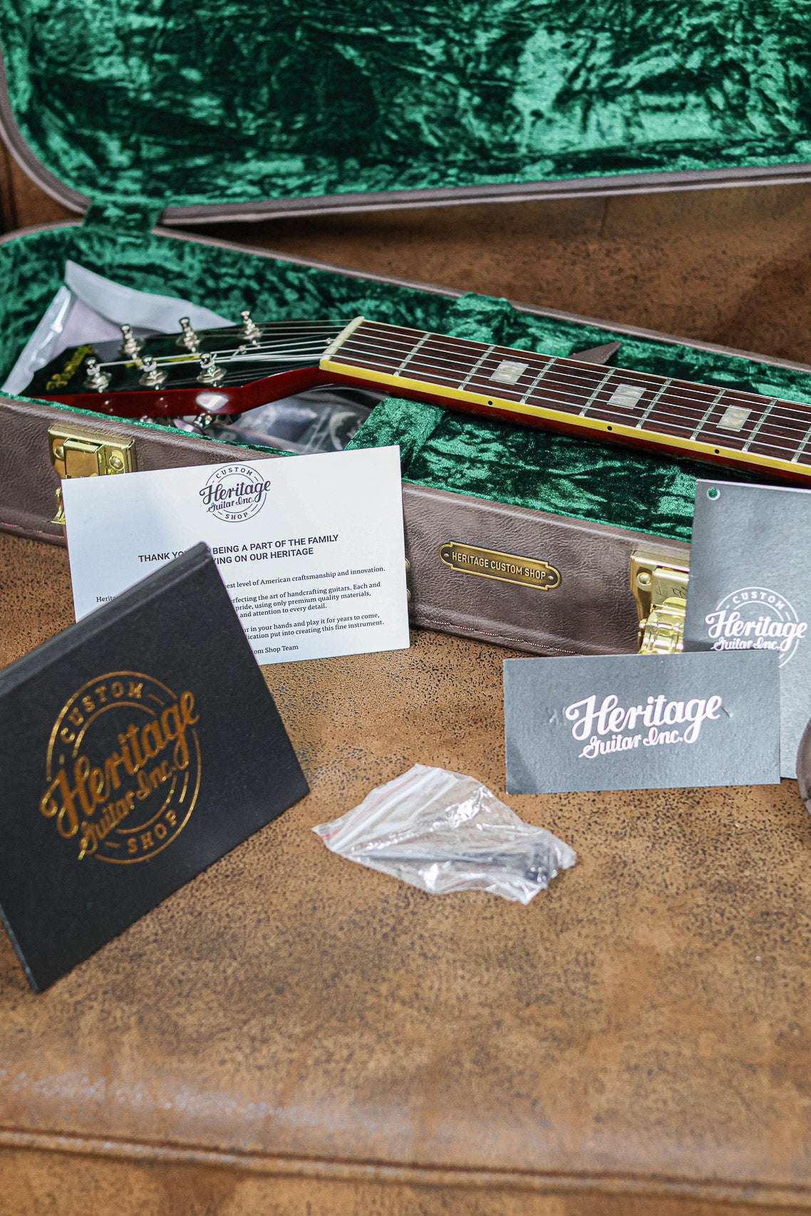 Heritage H-535 Custom Shop 2025 | Dark Cherry