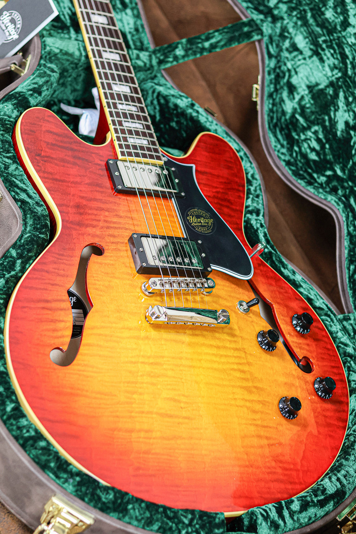 Heritage H-535 Custom Shop 2025 | Dark Cherry