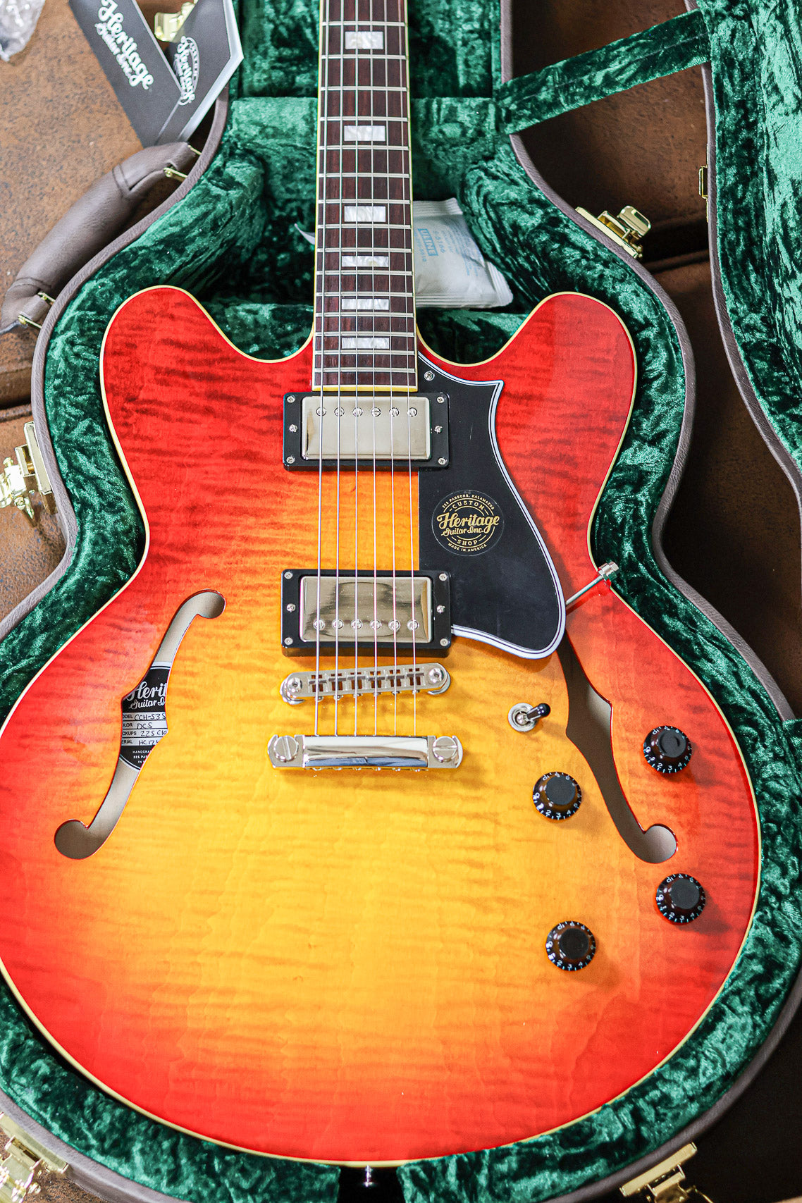 Heritage H-535 Custom Shop 2025 | Dark Cherry