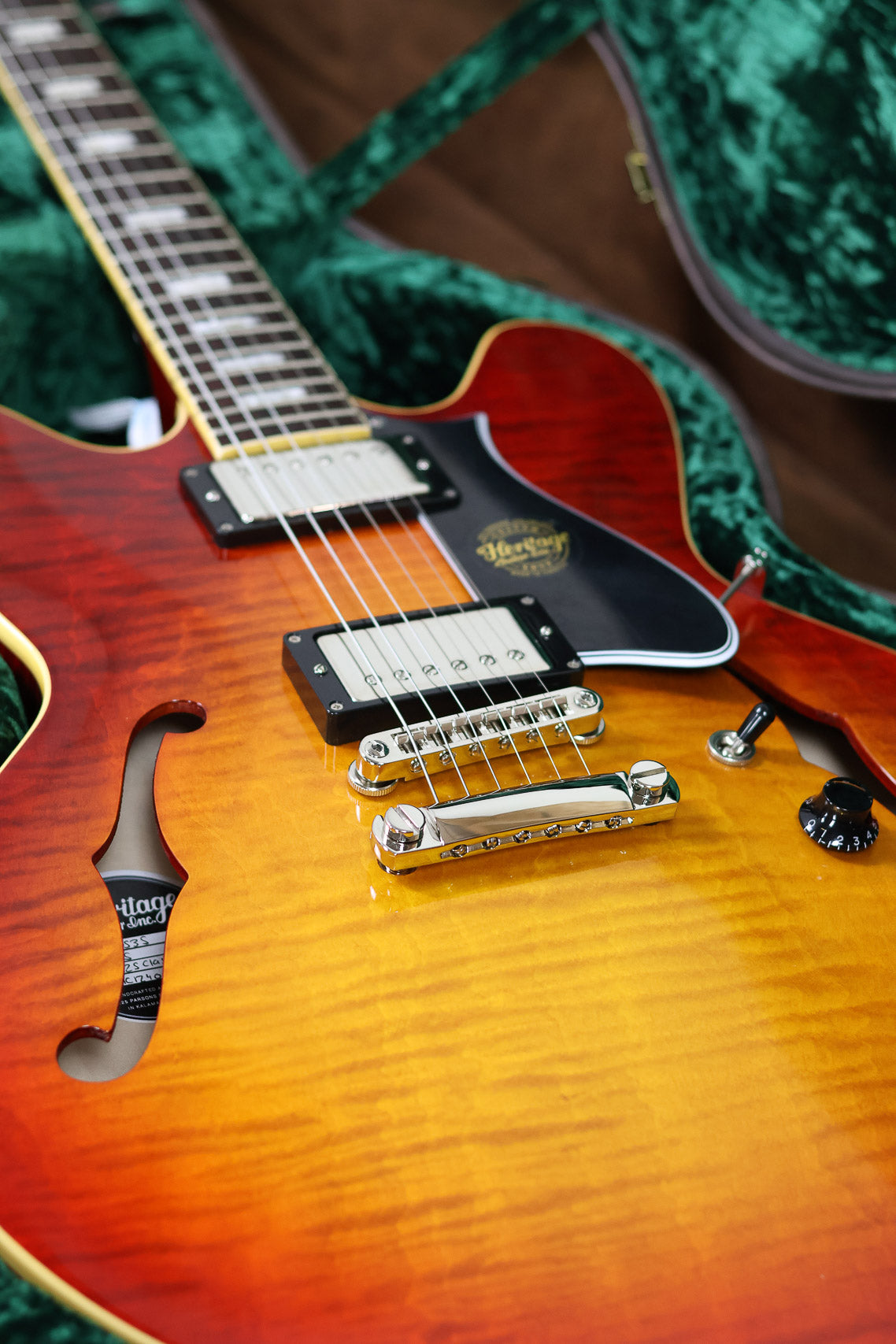 Heritage H-535 Custom Shop 2025 | Dark Cherry