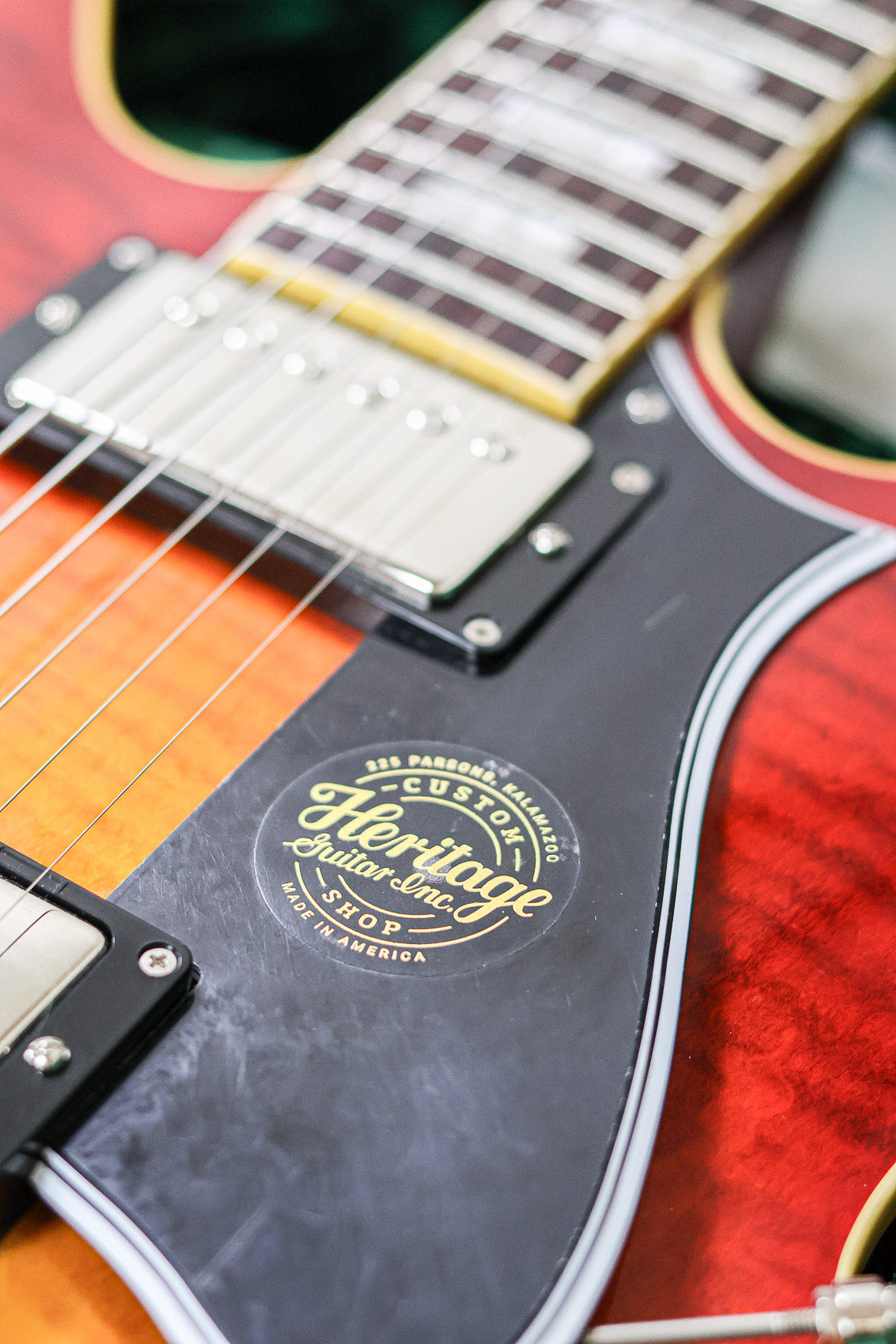 Heritage H-535 Custom Shop 2025 | Dark Cherry