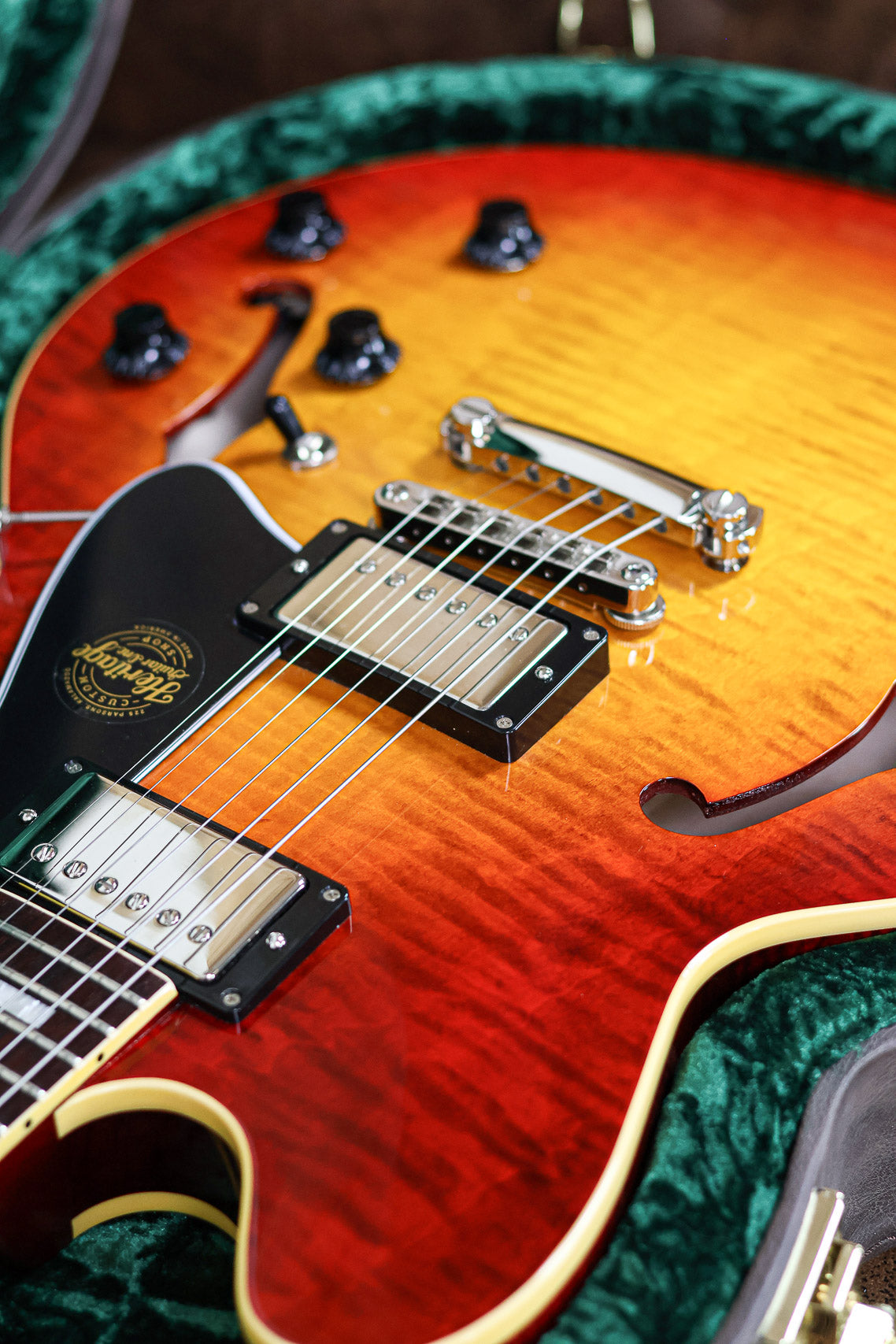 Heritage H-535 Custom Shop 2025 | Dark Cherry