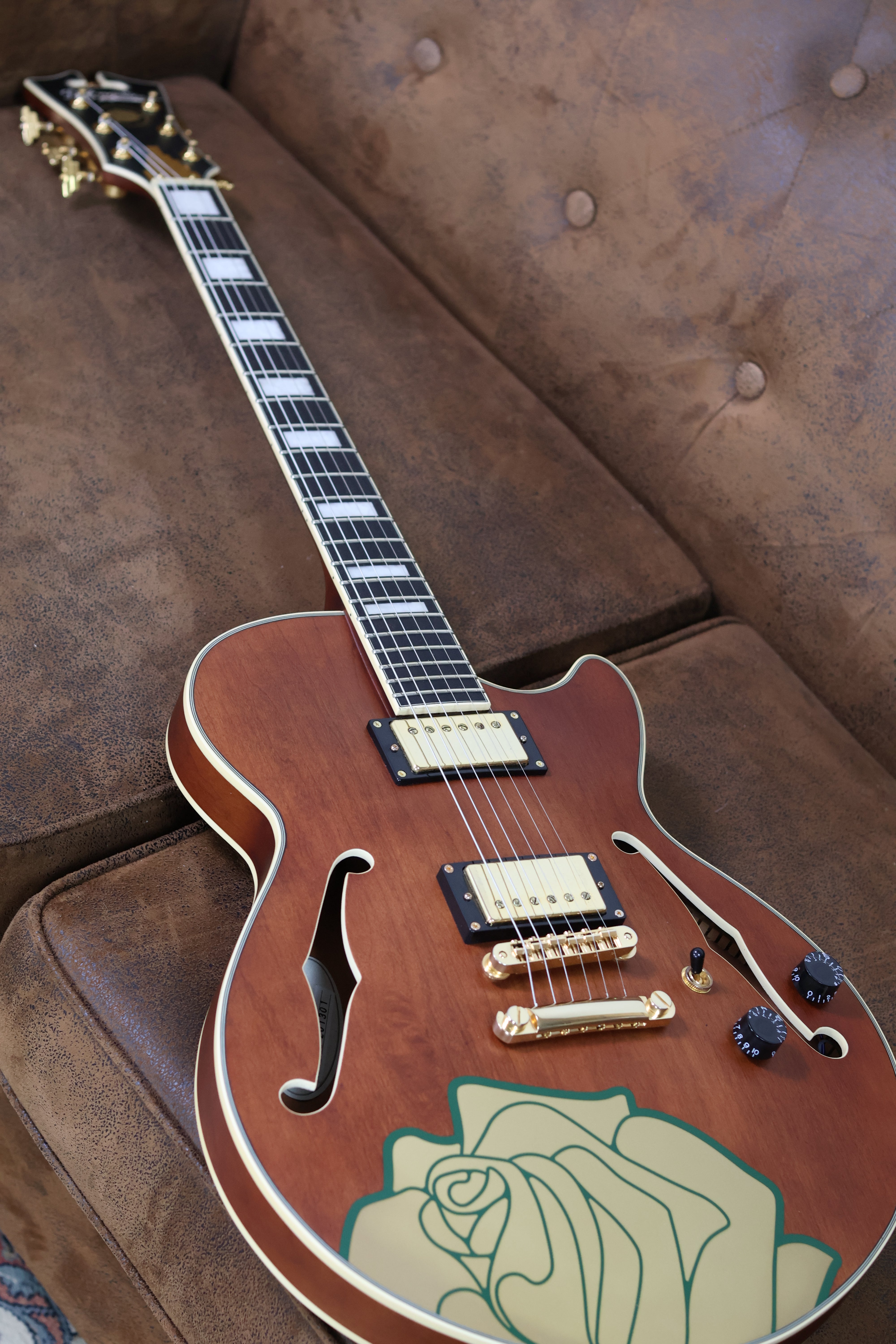 D'Angelico Premier Grateful Dead SS | Walnut