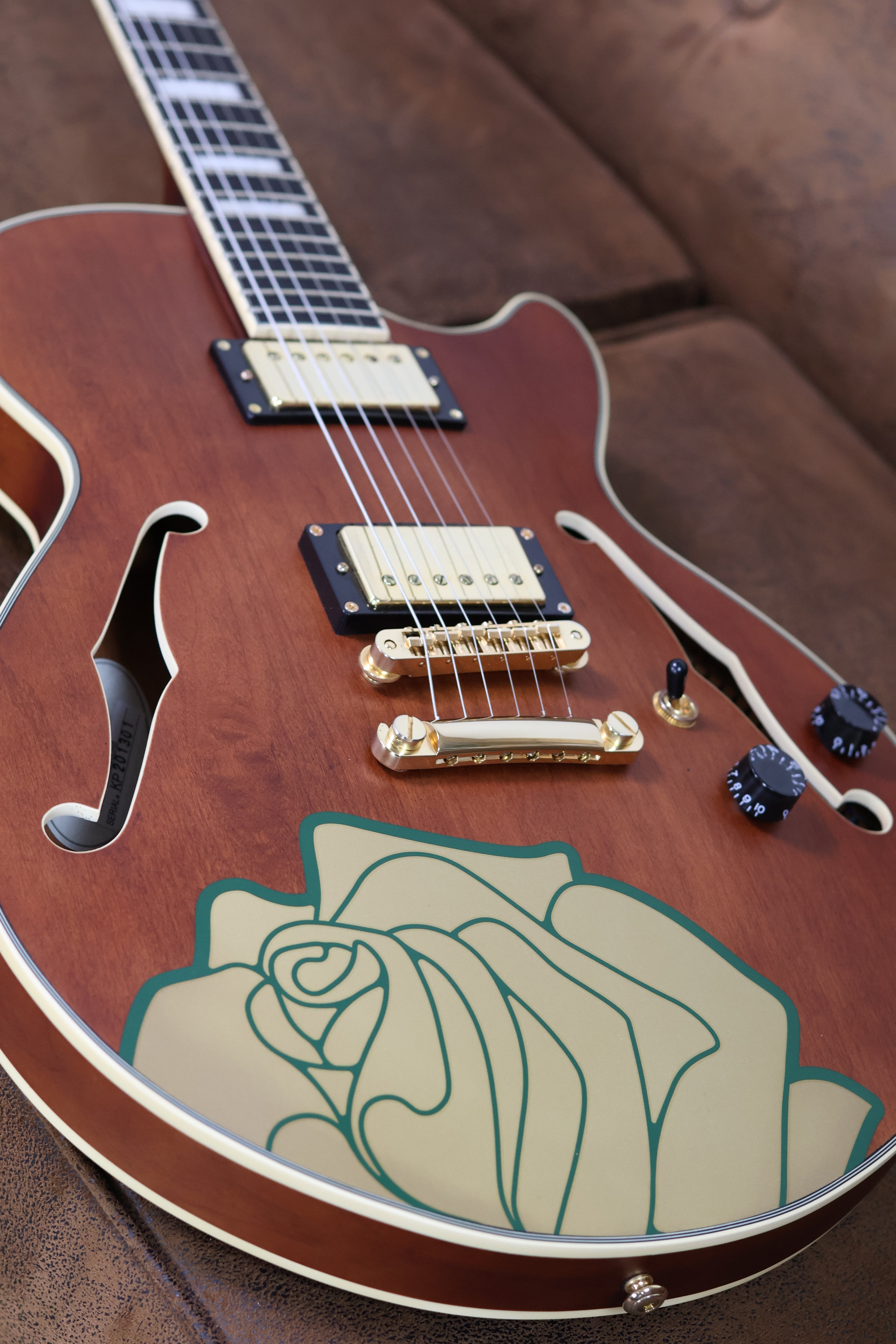 D'Angelico Premier Grateful Dead SS | Walnut