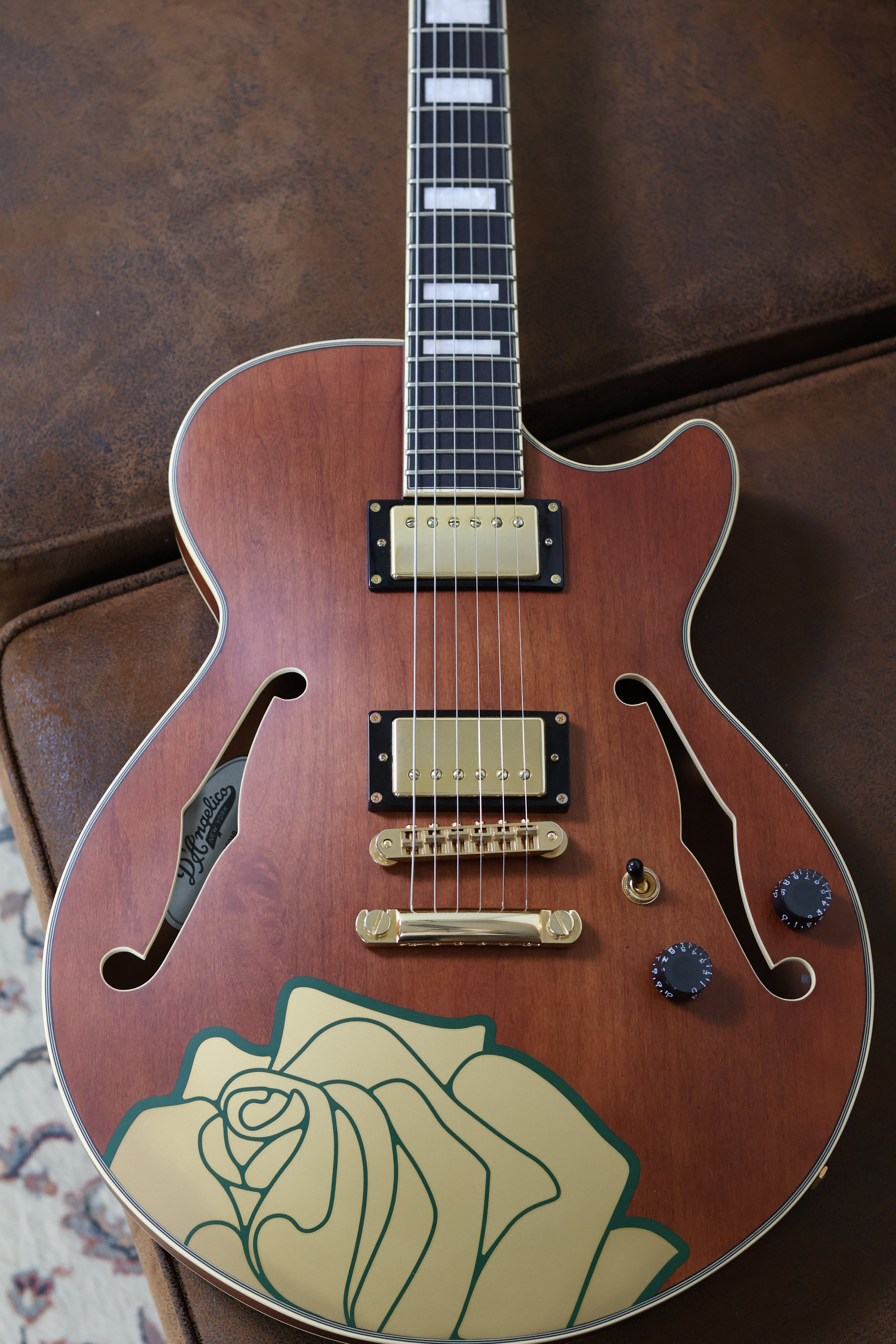 D'Angelico Premier Grateful Dead SS | Walnut