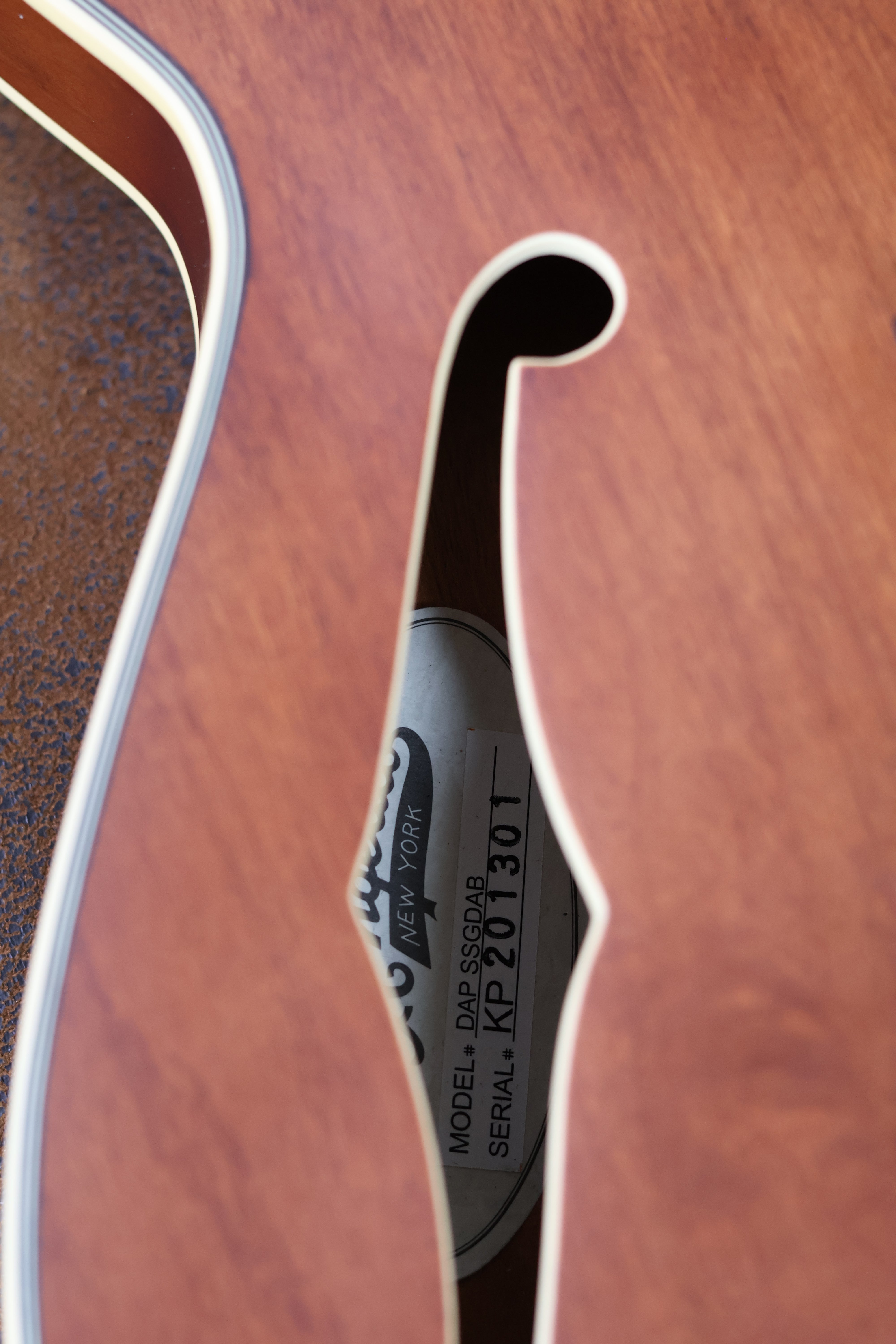 D'Angelico Premier Grateful Dead SS | Walnut