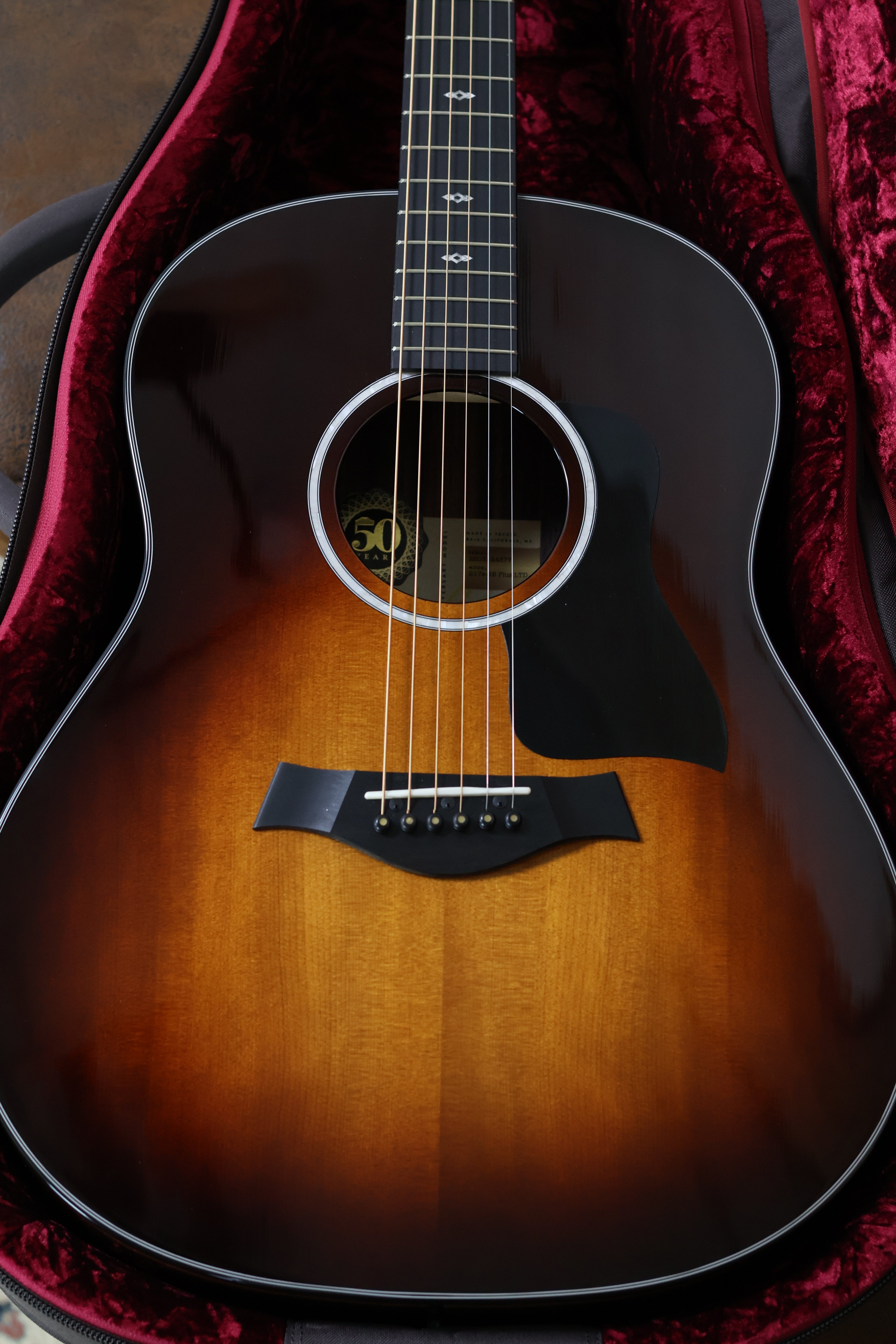 Taylor 50th Anniversary 217e-SB Plus LTD | Sunburst