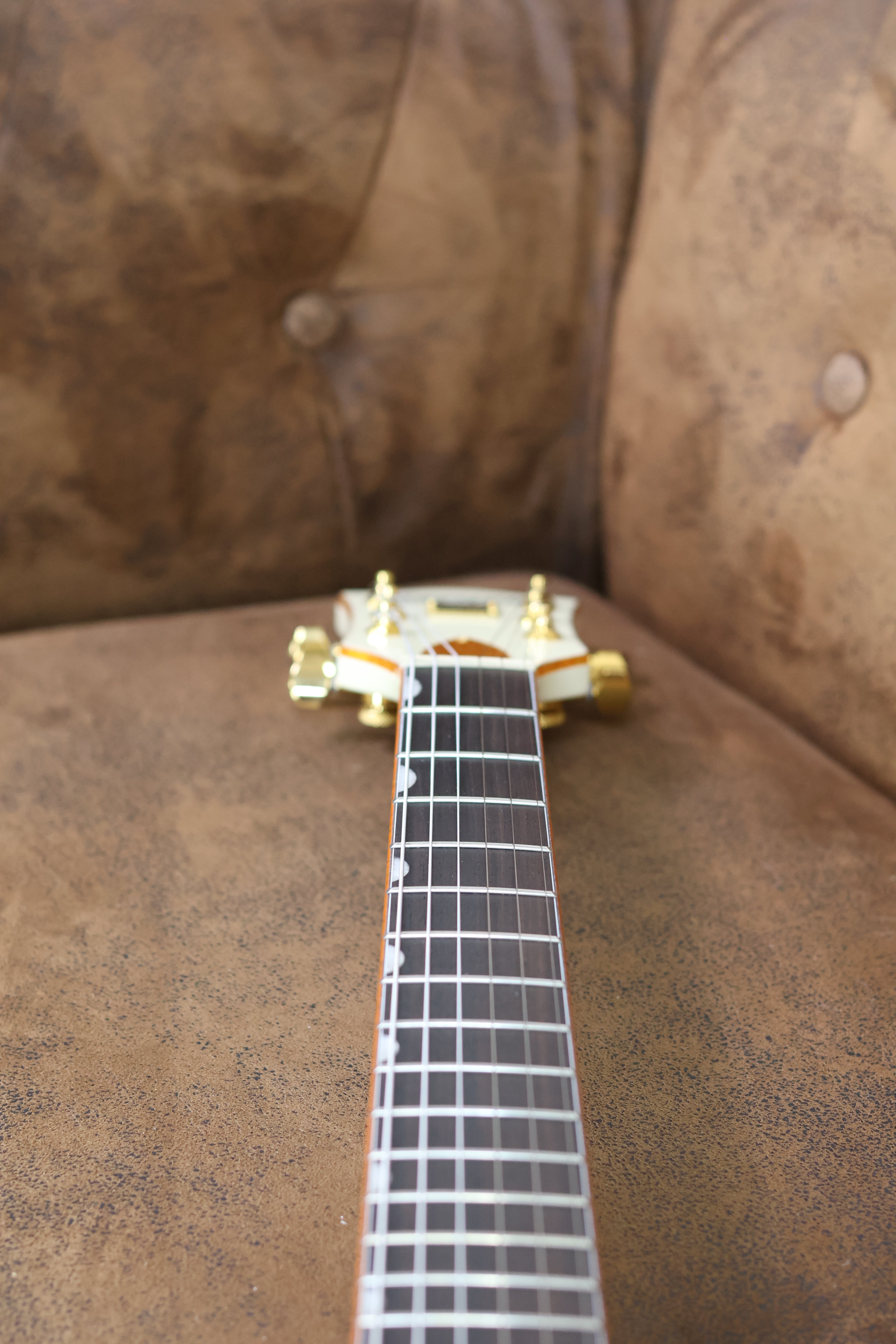 Gretsch Chris Rocha Broadkaster JR | Vintage White