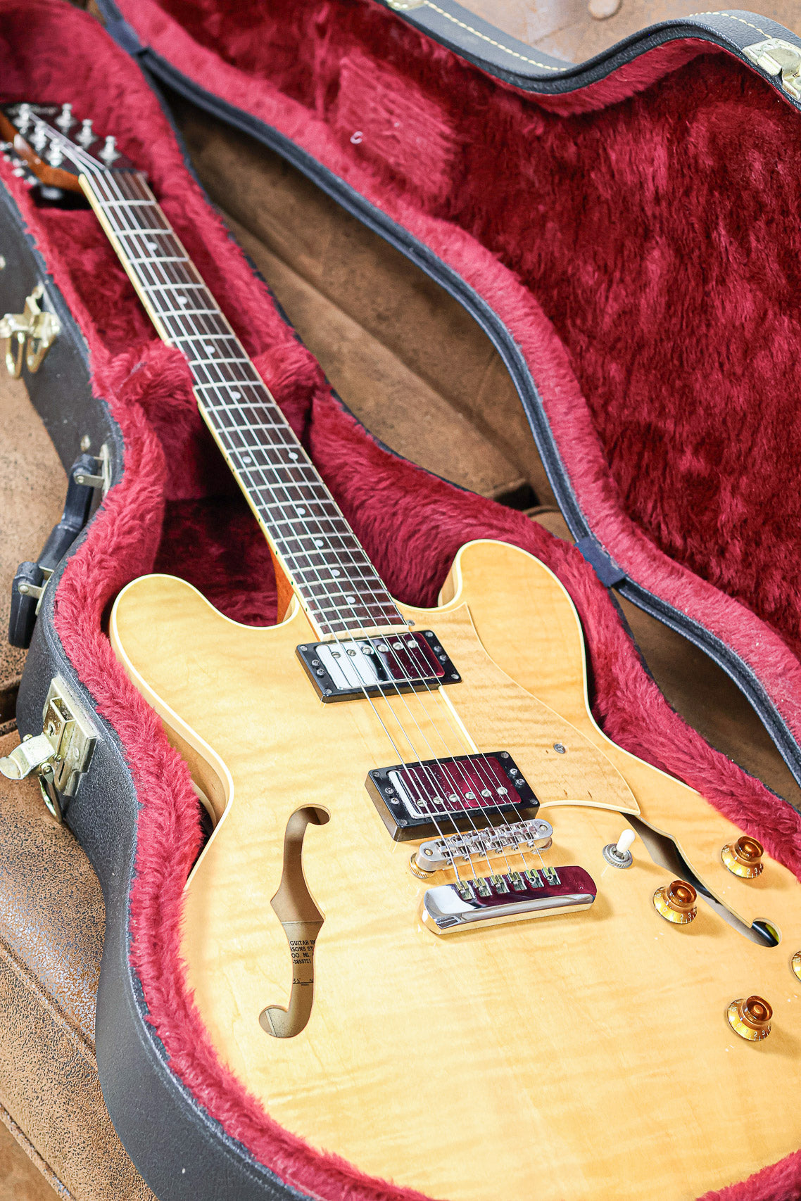 The Heritage H-535 Semi Hollow 1993 | Natural