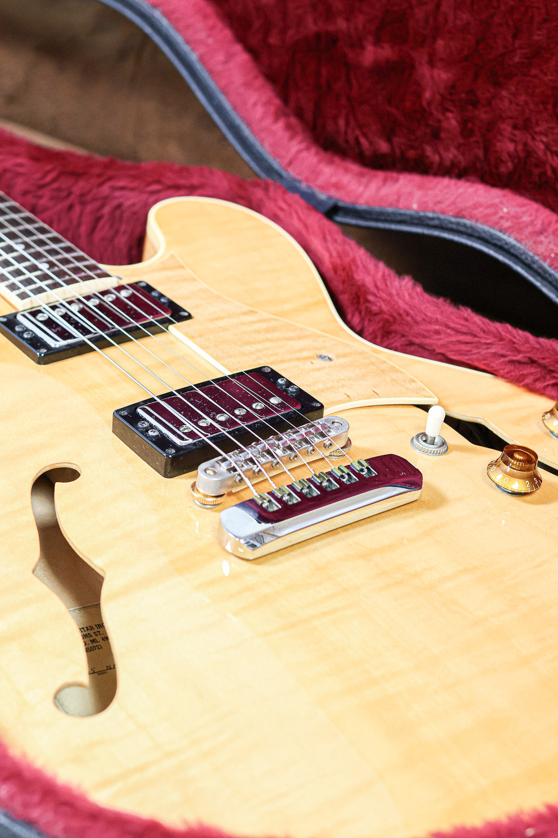 The Heritage H-535 Semi Hollow 1993 | Natural