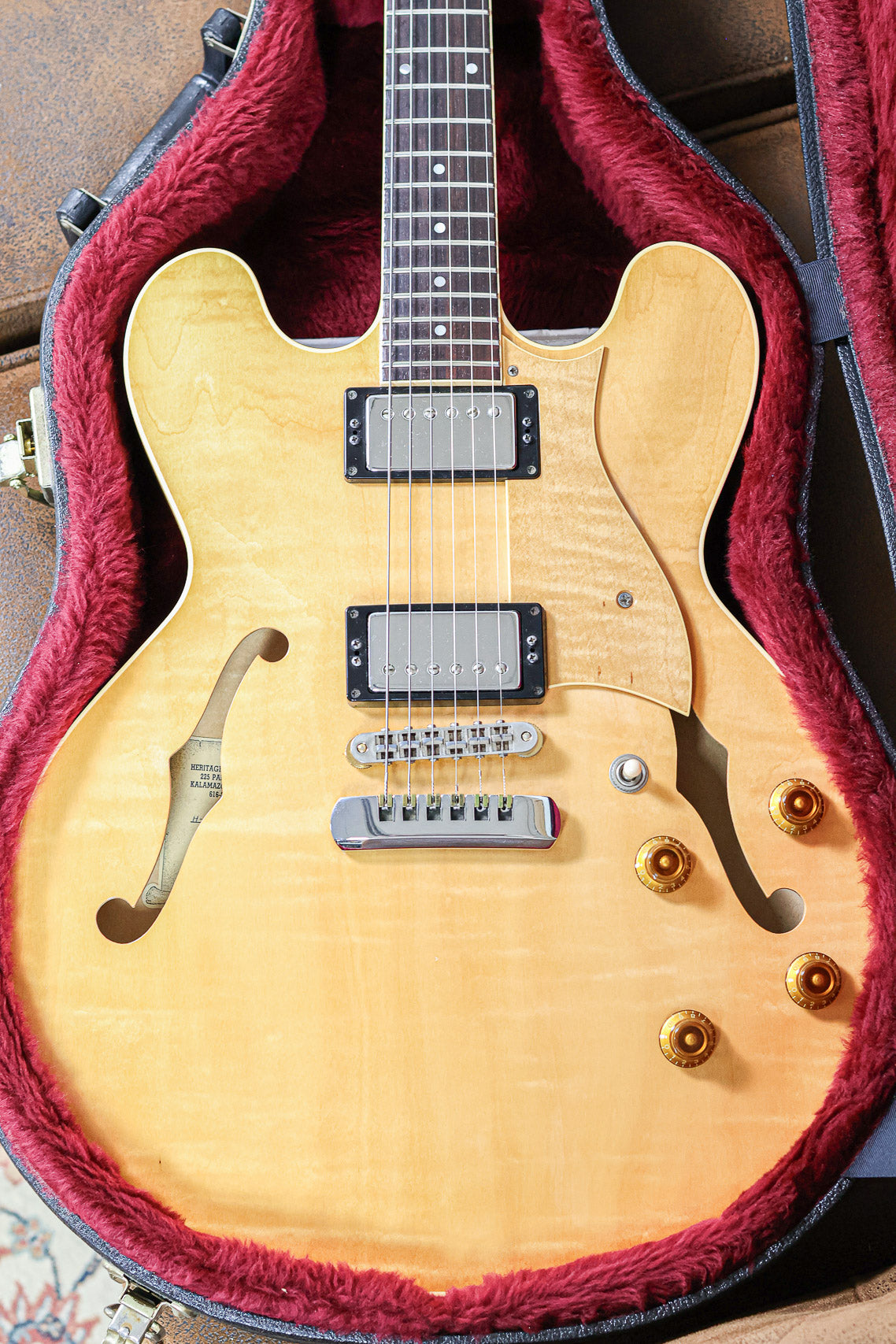The Heritage H-535 Semi Hollow 1993 | Natural