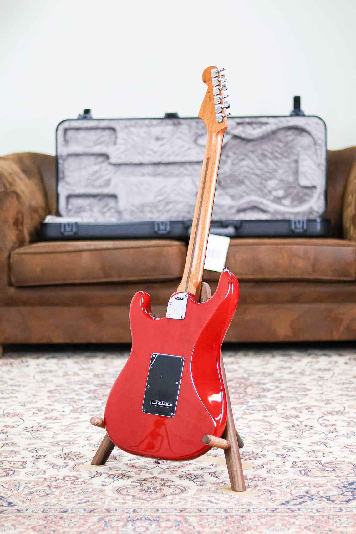 Fender American Pro II Stratocaster HH | Crimson Transparant