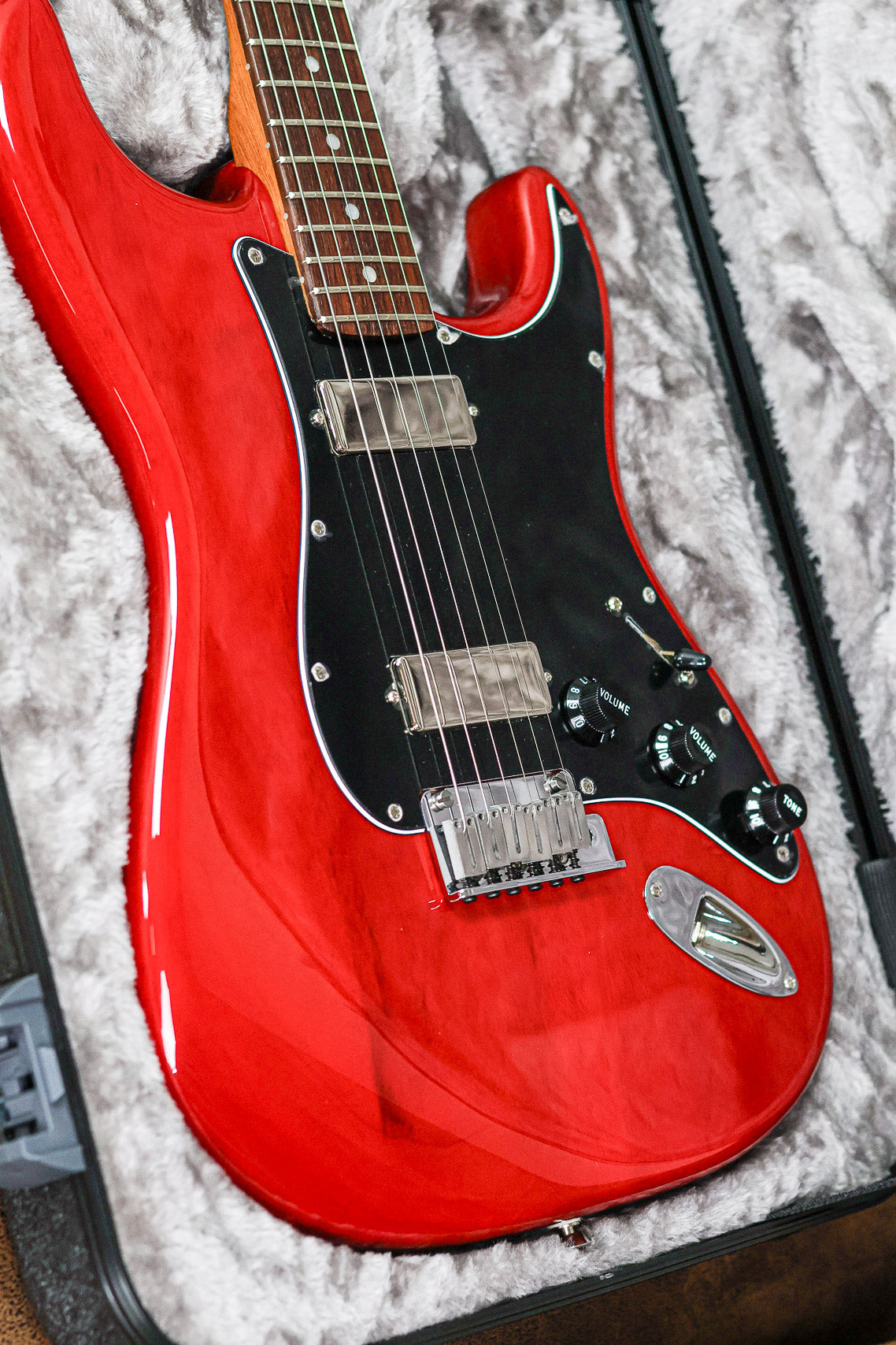 Fender American Pro II Stratocaster HH | Crimson Transparant