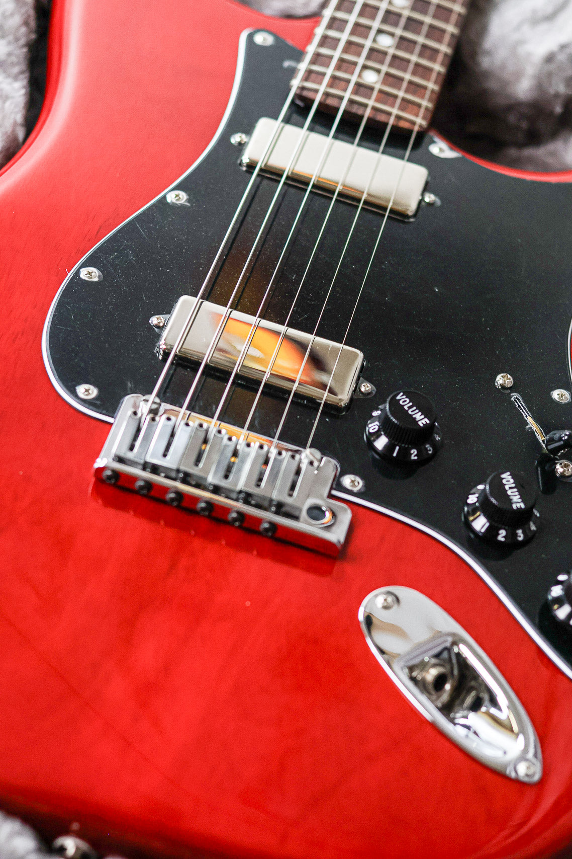 Fender American Pro II Stratocaster HH | Crimson Transparant