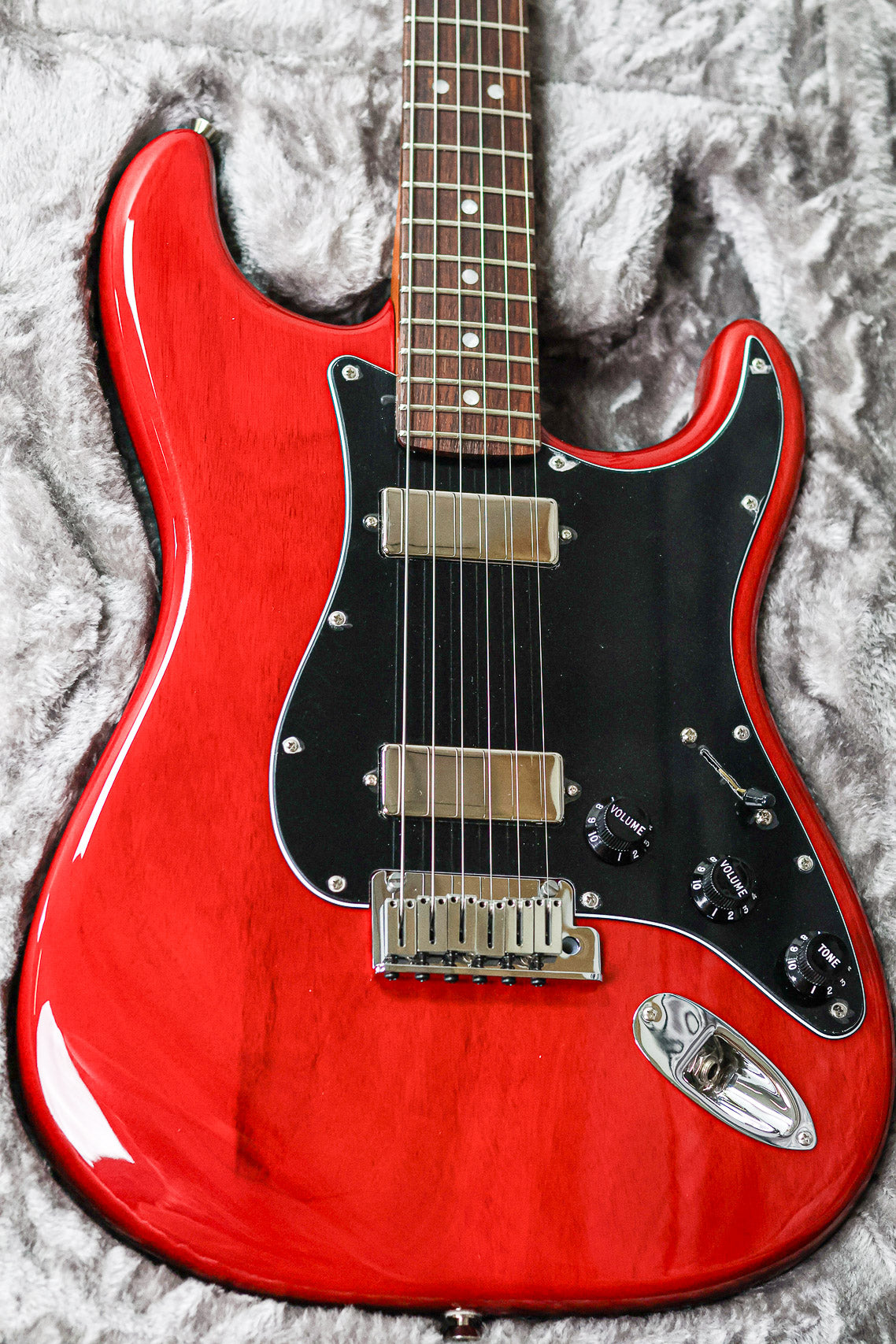 Fender American Pro II Stratocaster HH | Crimson Transparant