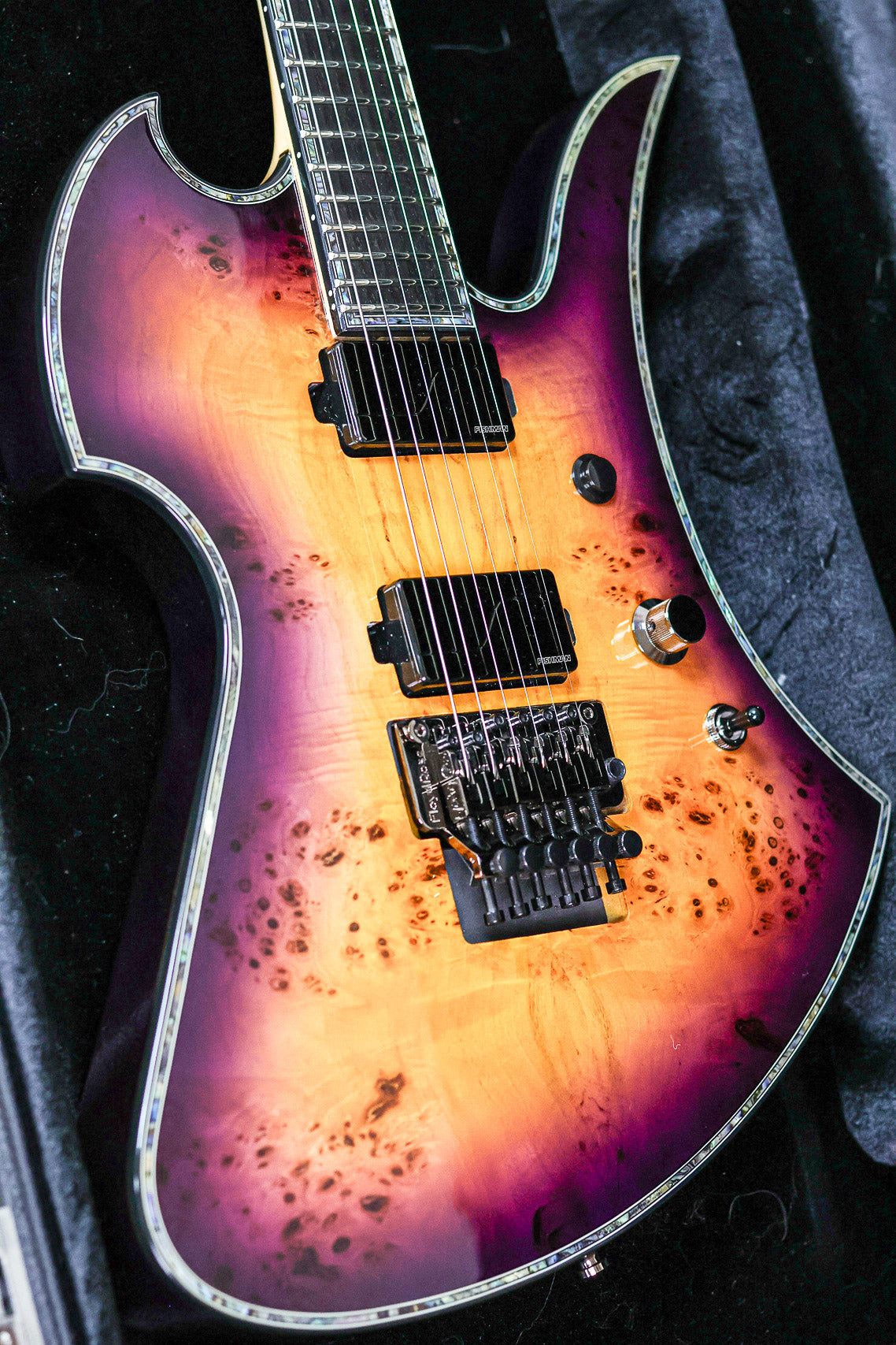 BC Rich Mockingbird Extreme Exotic Floyd | Rose Purple Haze