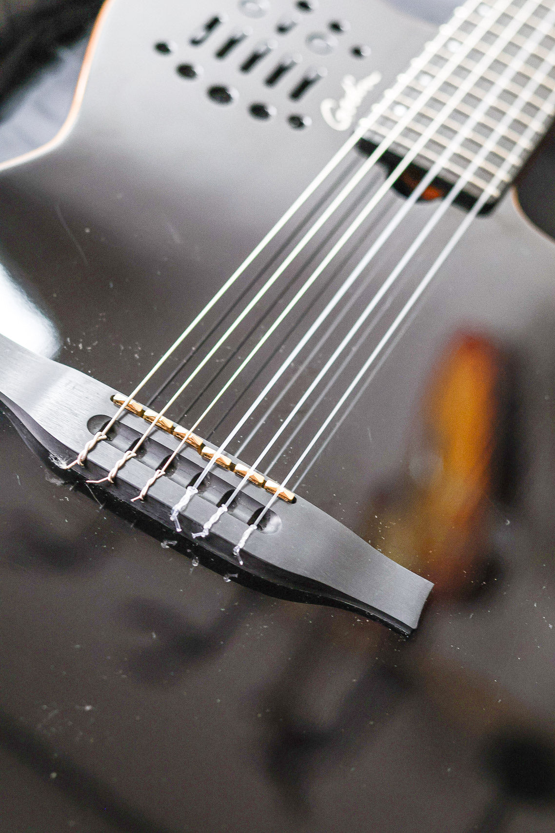 Godin Multiac ACS-SA Nylon | Black Pearl