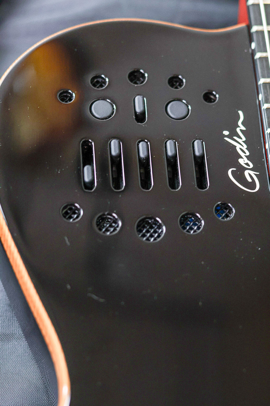 Godin Multiac ACS-SA Nylon | Black Pearl