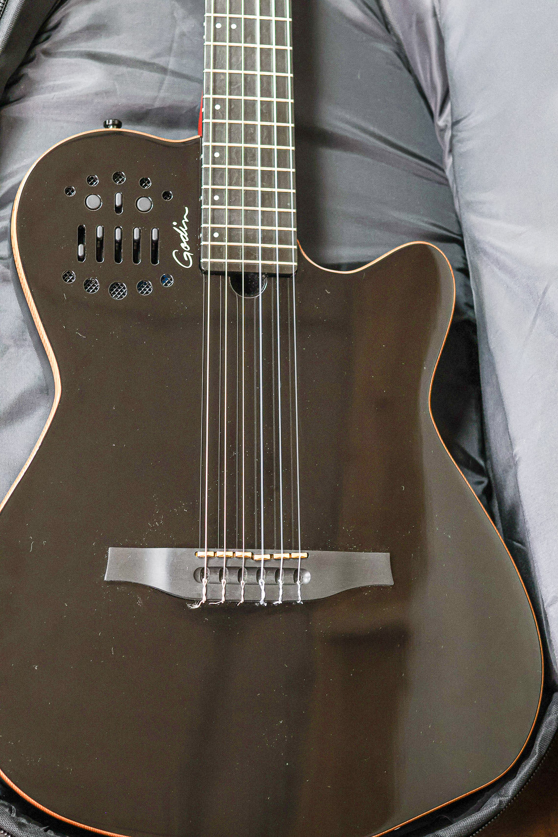 Godin Multiac ACS-SA Nylon | Black Pearl