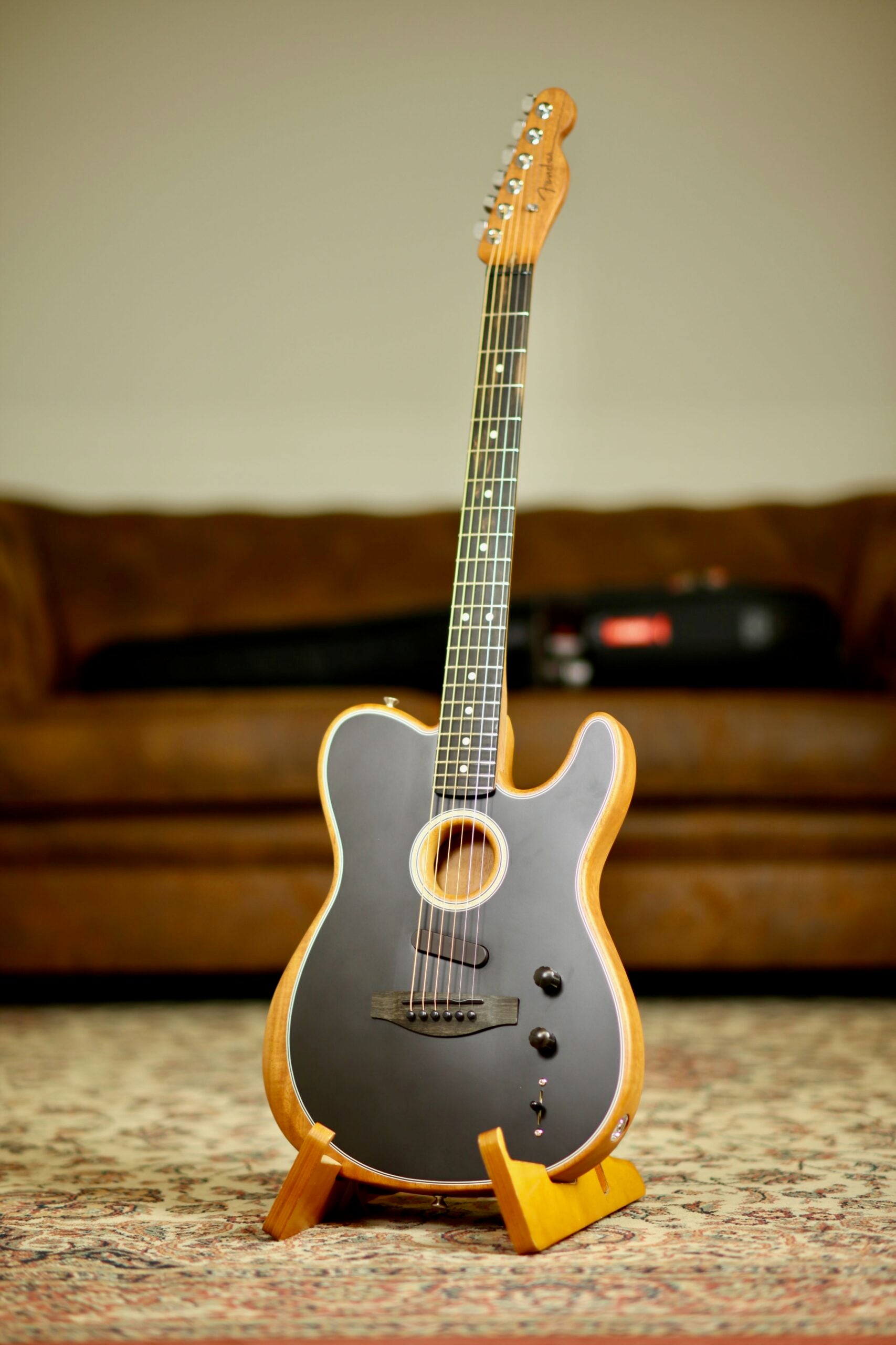 Fender American Acoustasonic Telecaster | Black