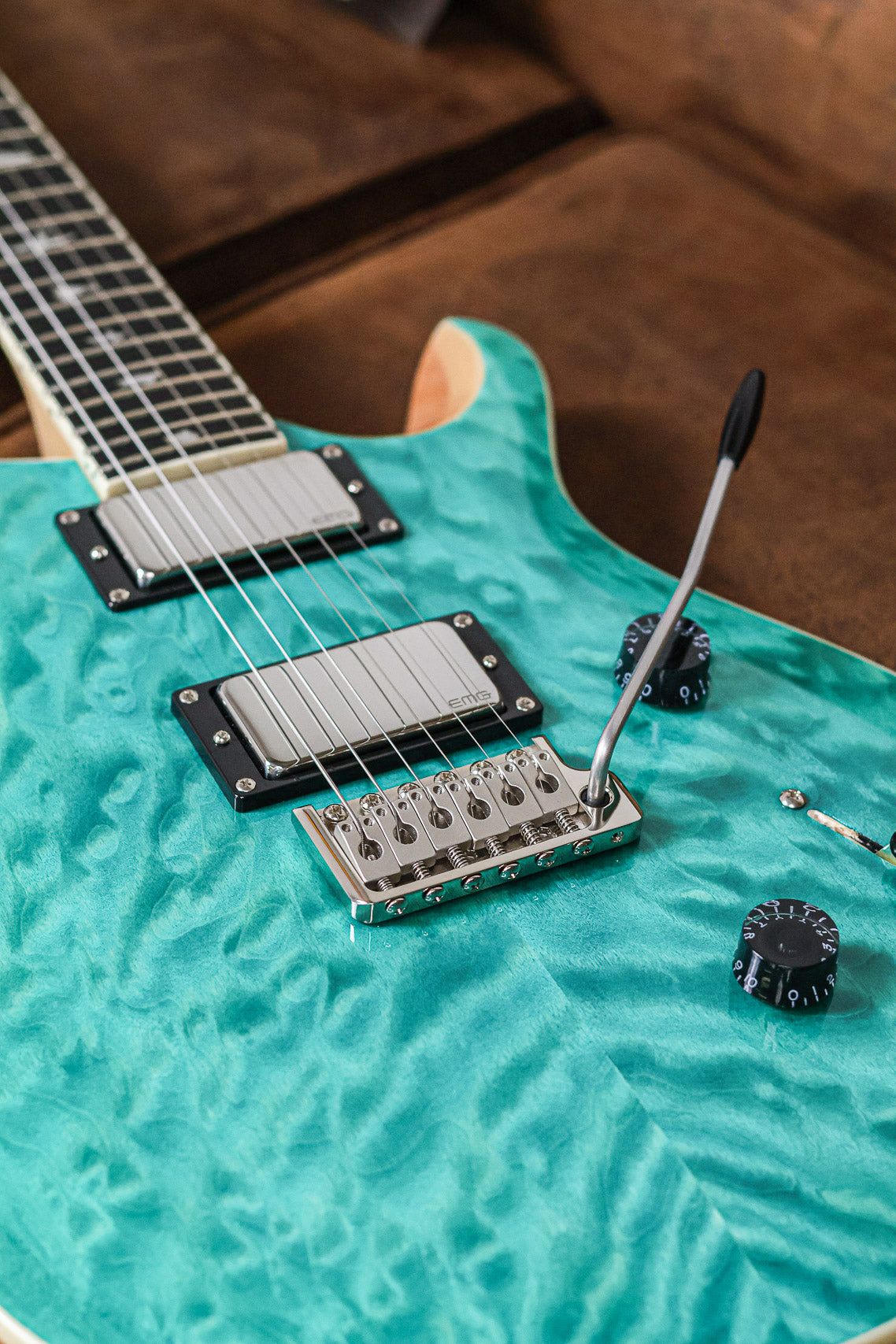 PRS SE Custom 24 Quilt | Turqoise
