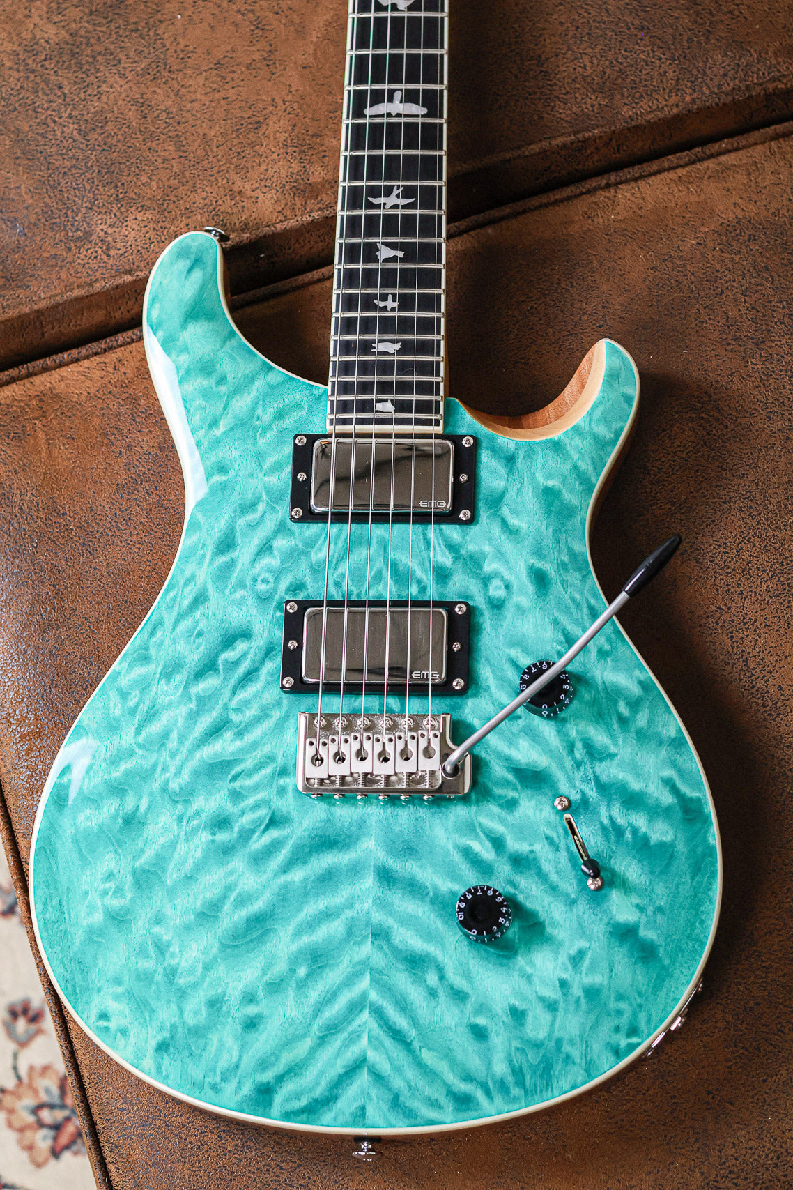 PRS SE Custom 24 Quilt | Turqoise
